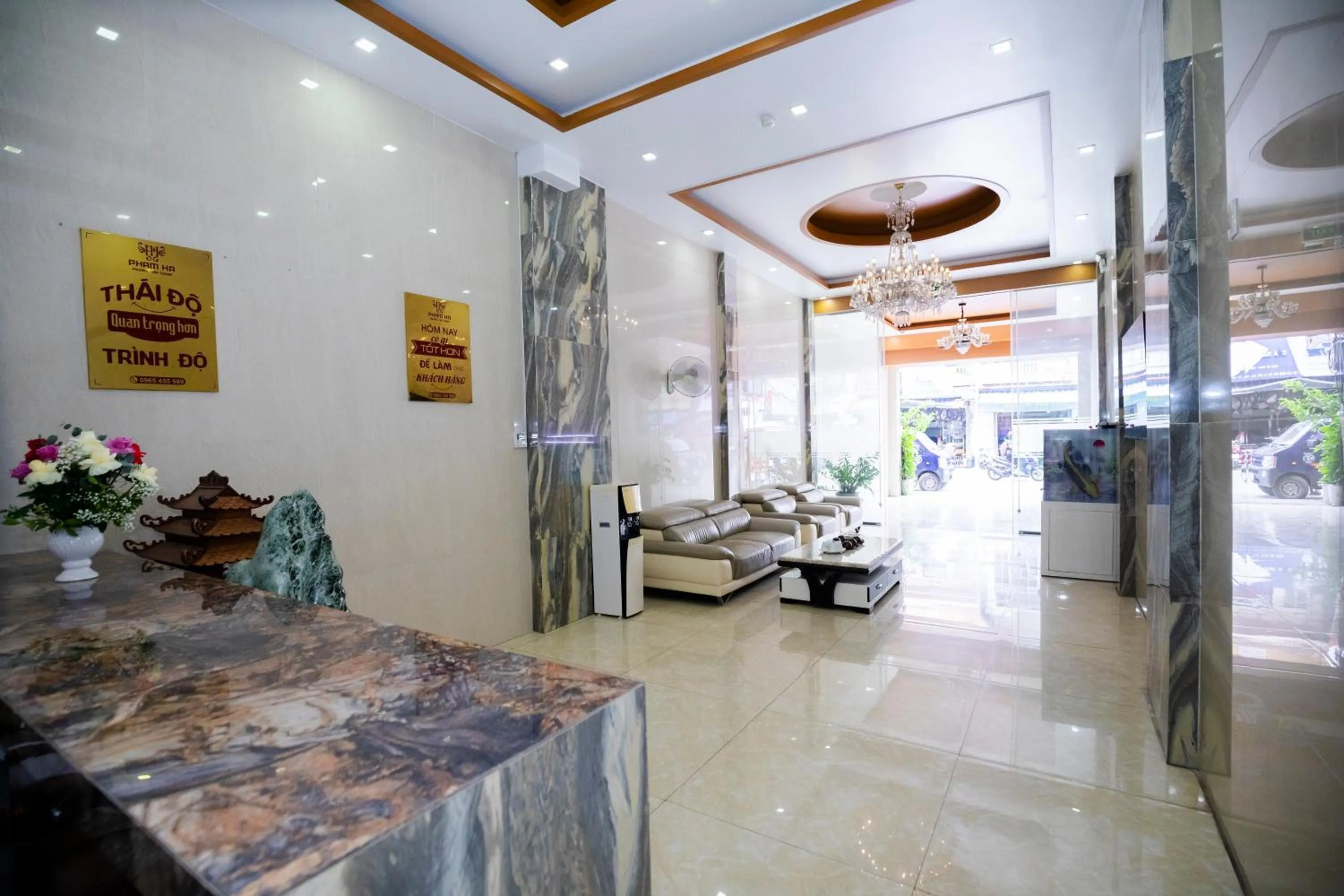 Living room in Gallant Hotel 154 - Near Cat Bi Airport