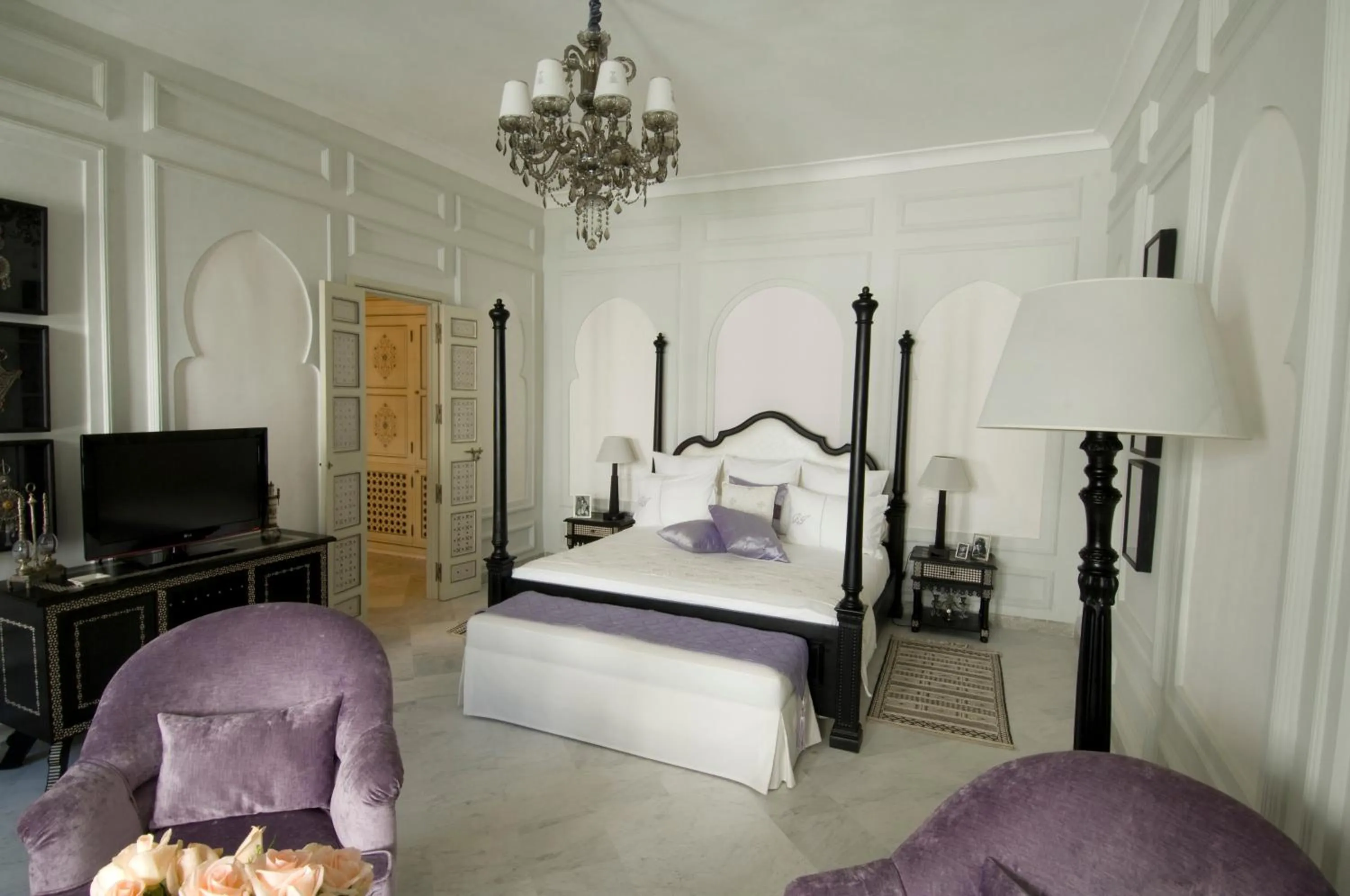 Photo of the whole room, Bed in Riad Idra