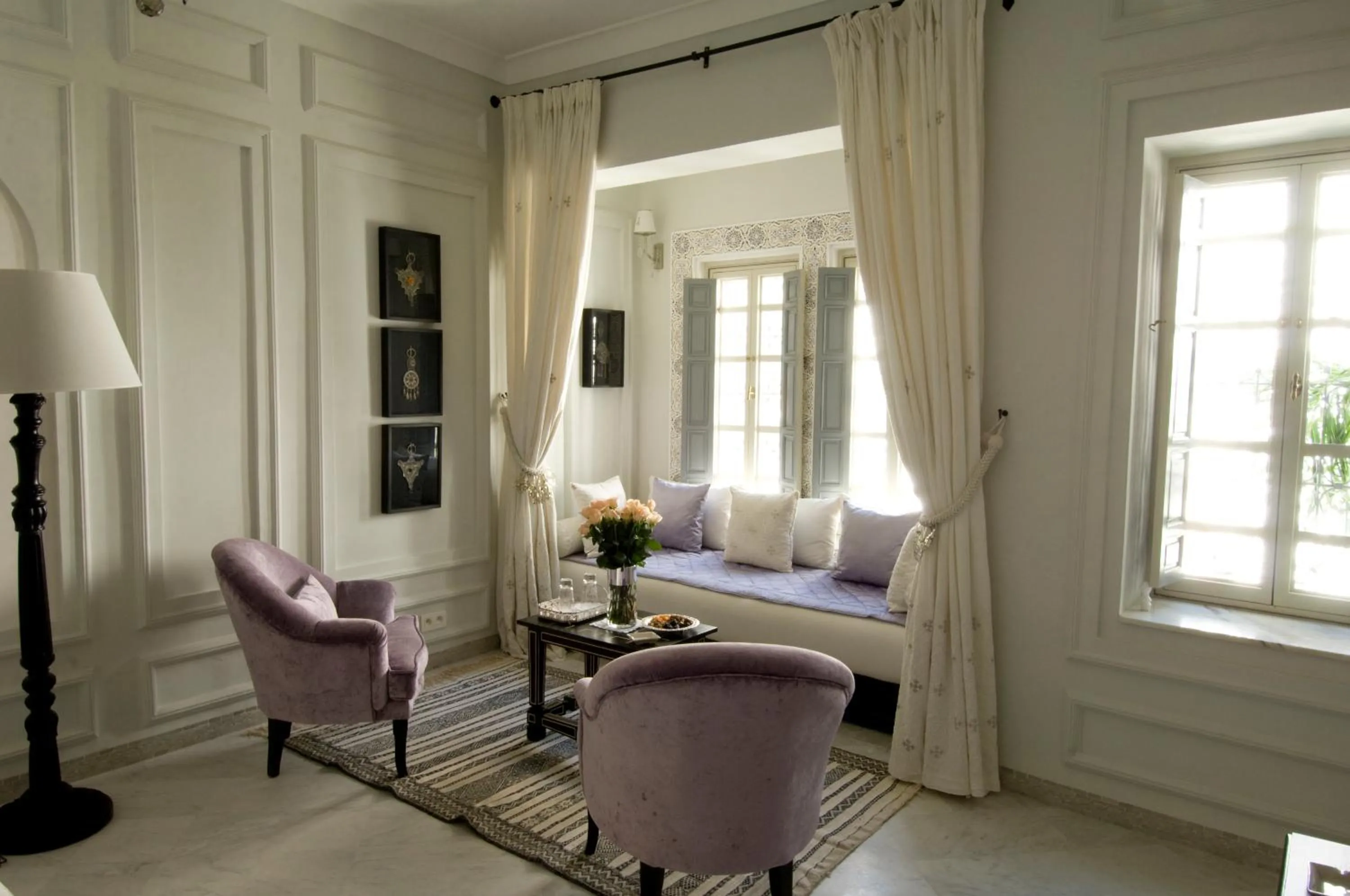 Living room in Riad Idra