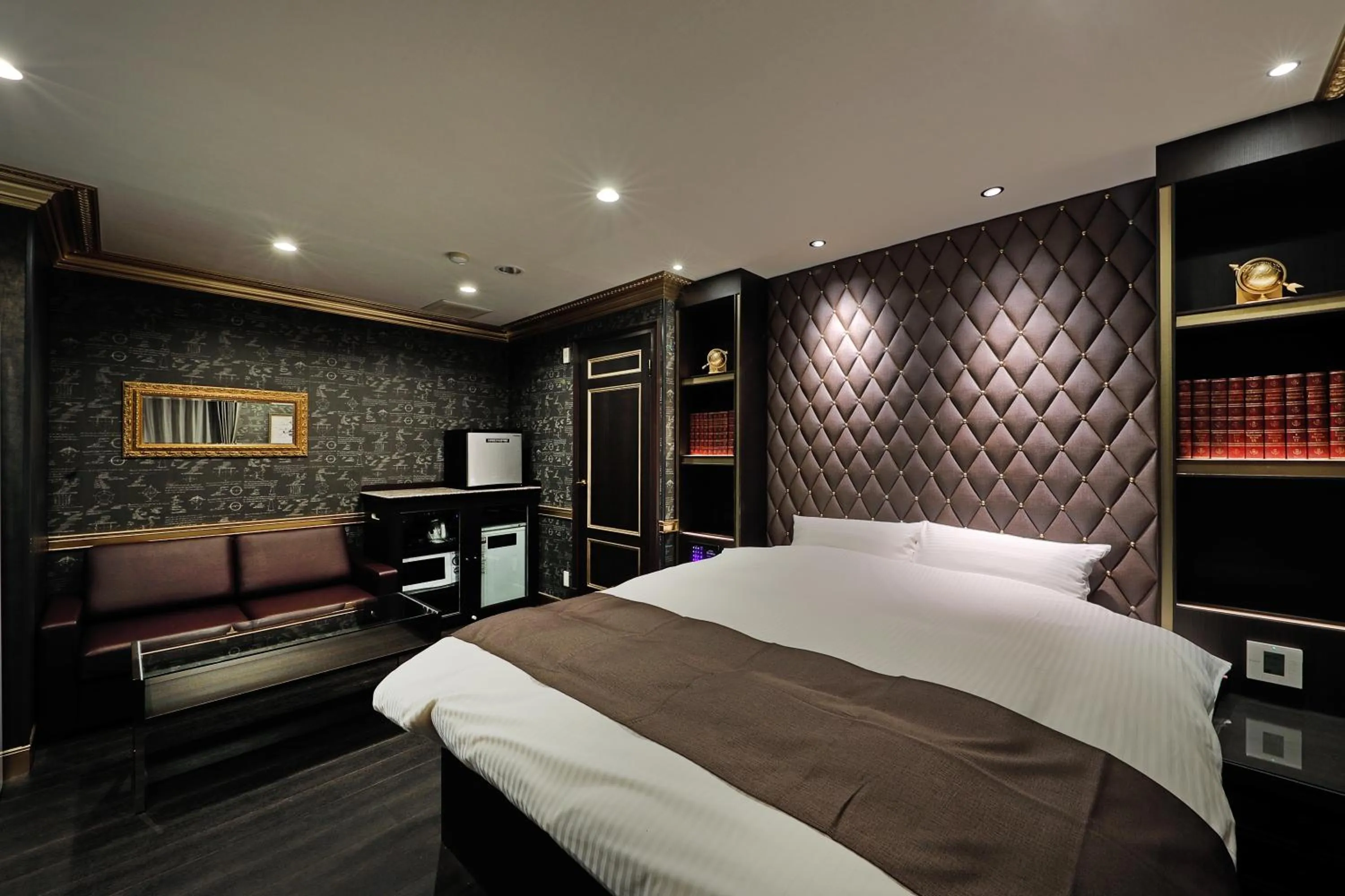 Bed in ホテルバースデー岐阜西店 HOTEL Birthday GifuWest