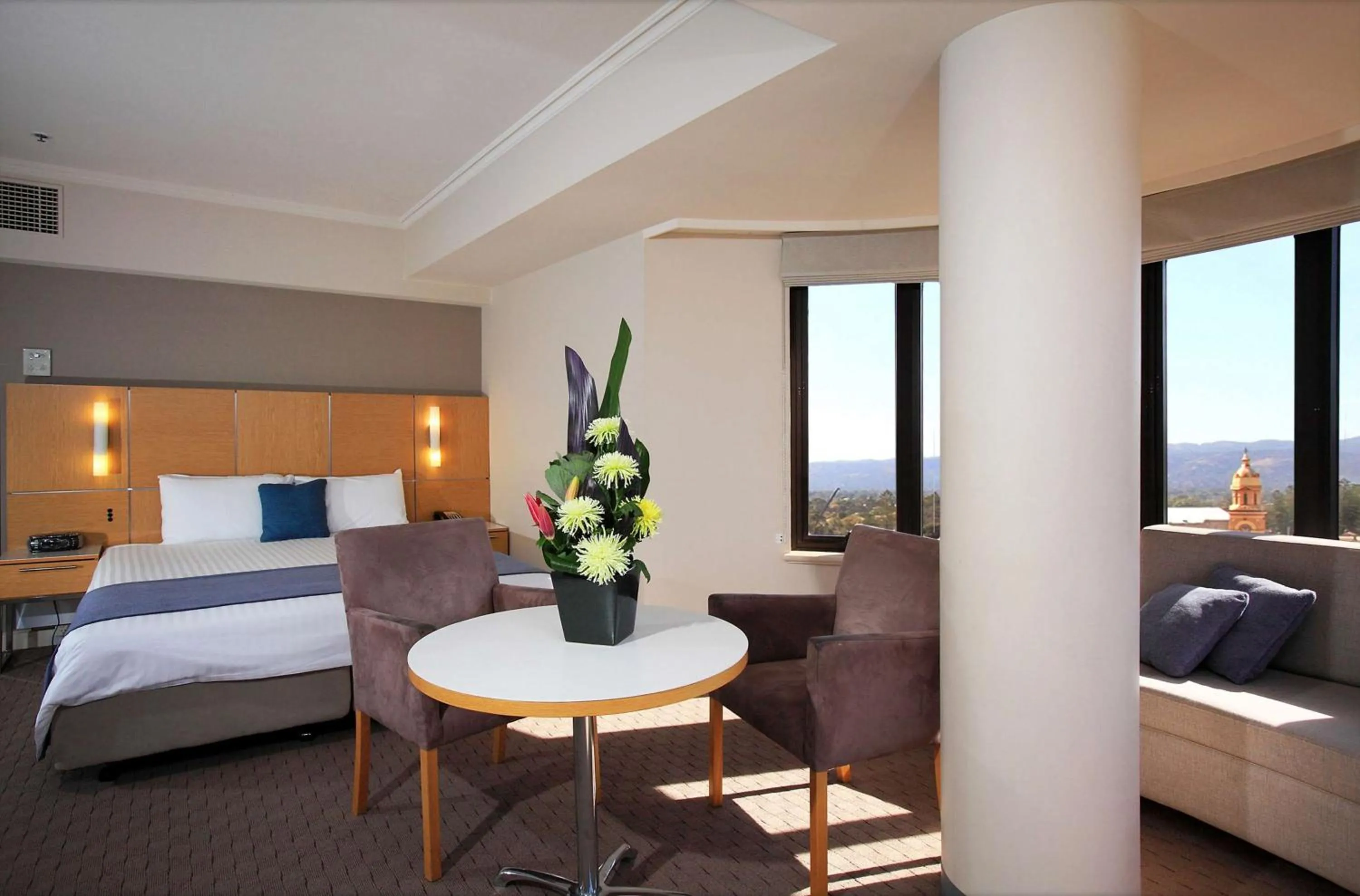 City view, Bed in Stamford Grand Adelaide