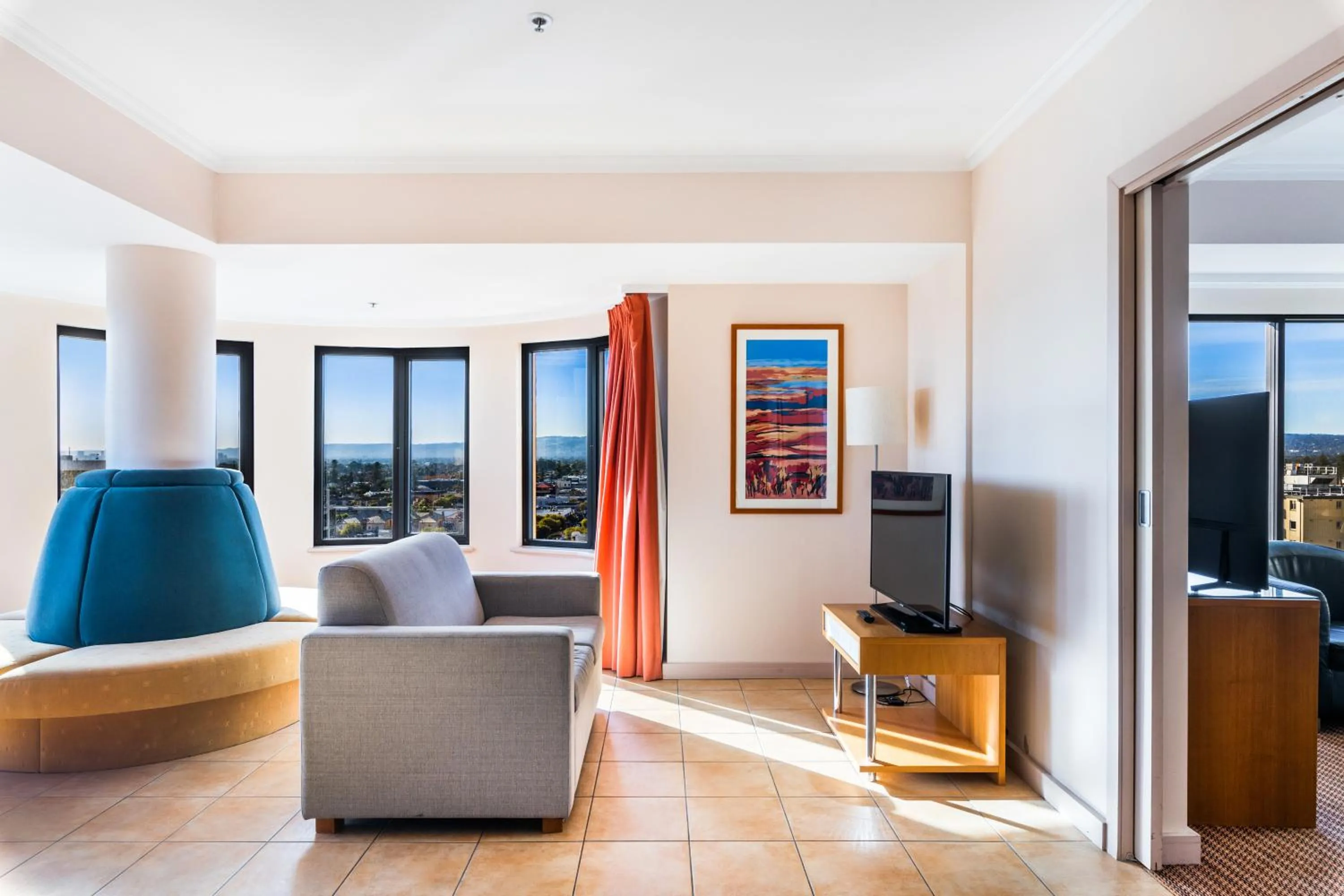 Seating area in Stamford Grand Adelaide