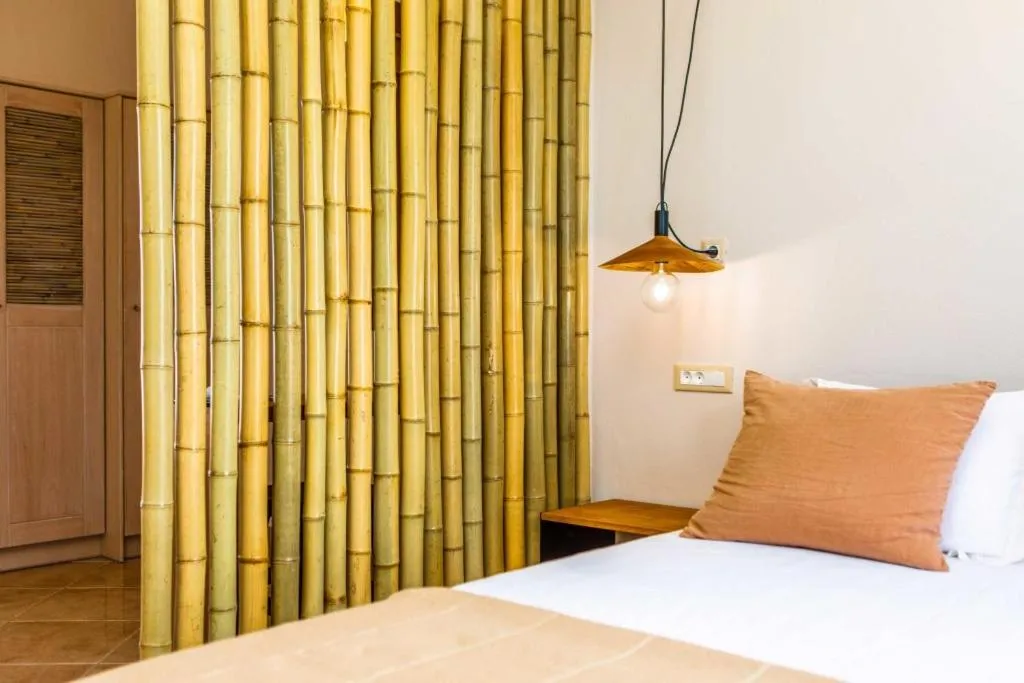 Bed in Ariadne Hotel