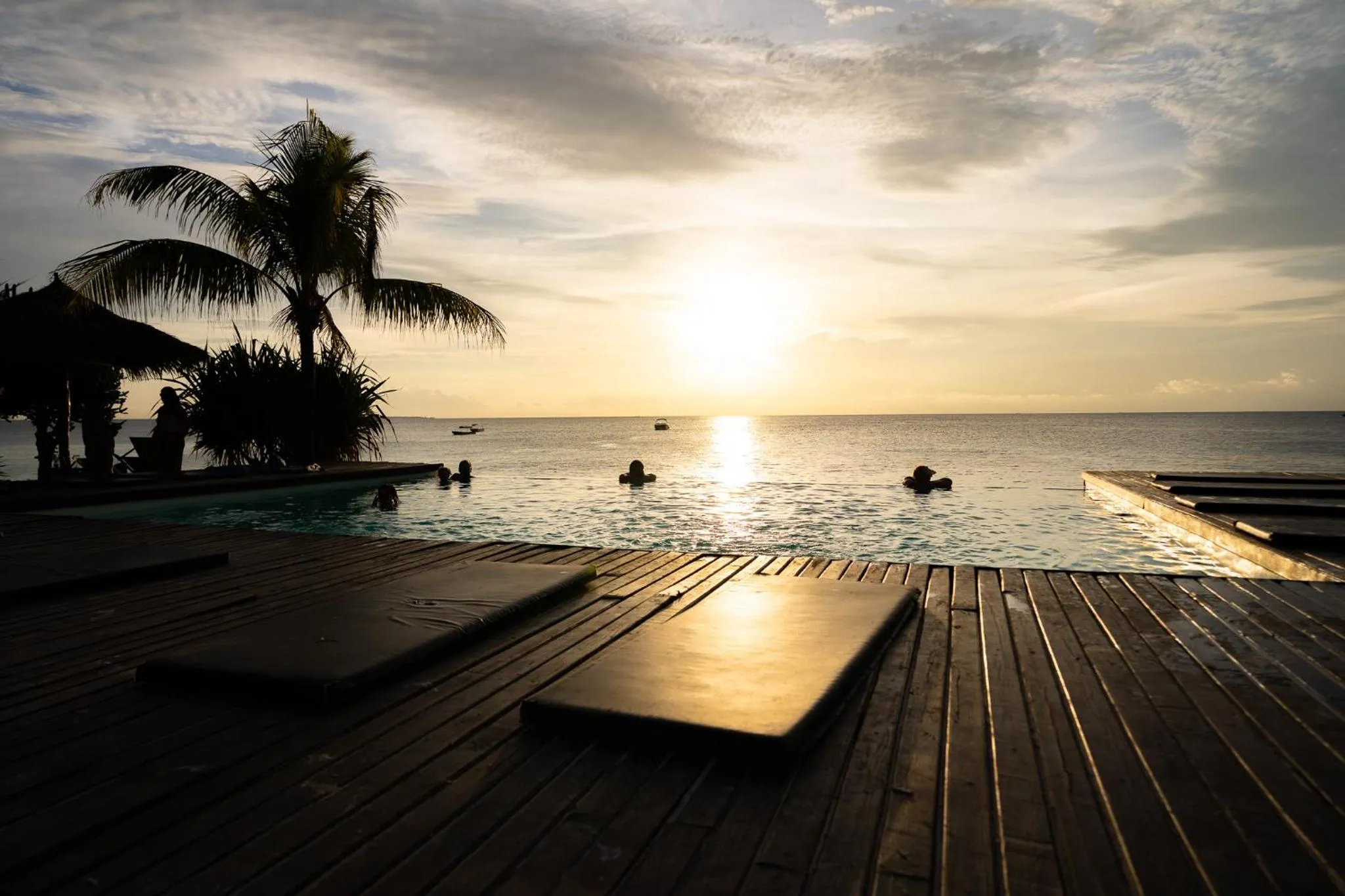 Swimming pool in My Blue Hotel Zanzibar