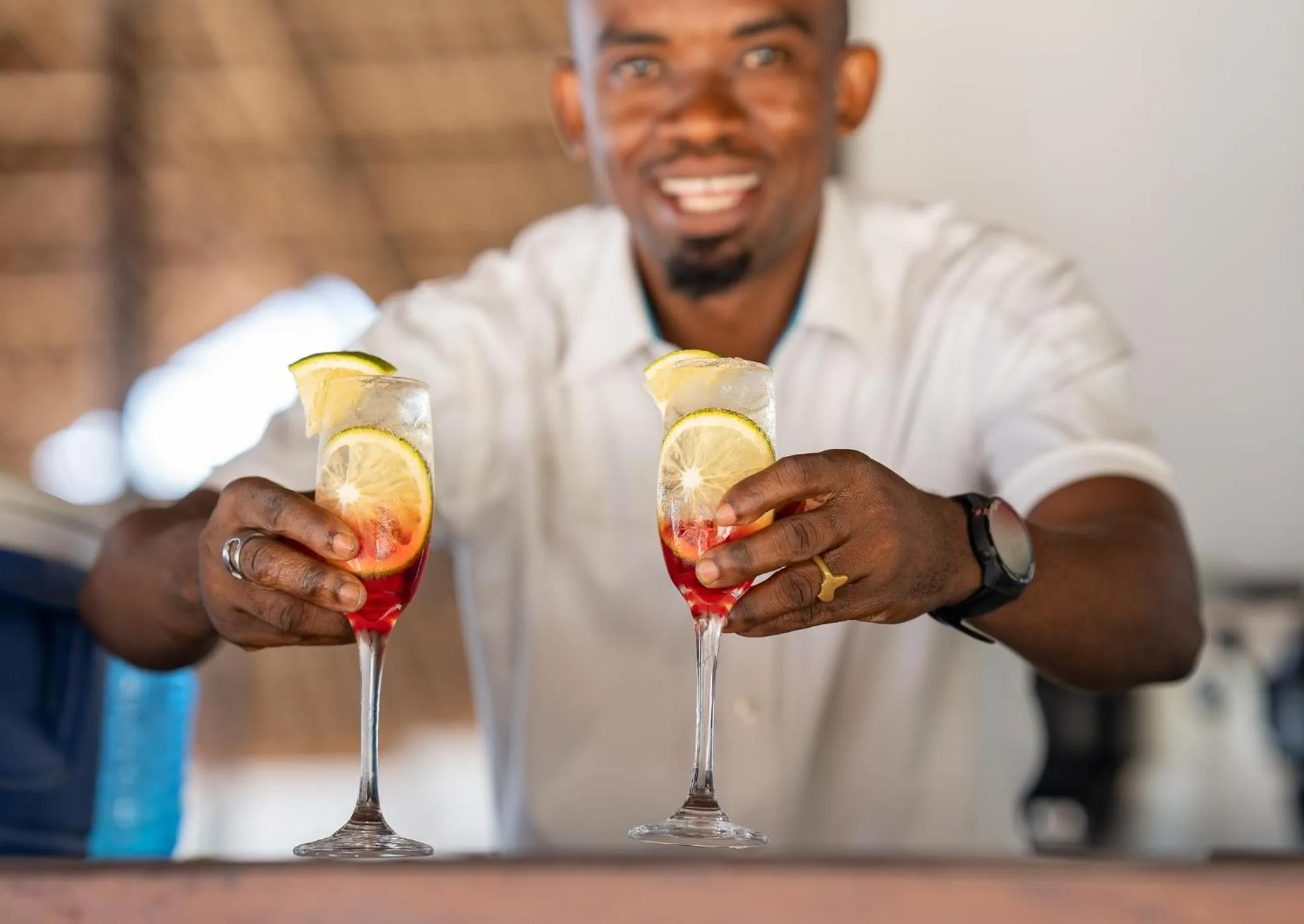 Staff in My Blue Hotel Zanzibar