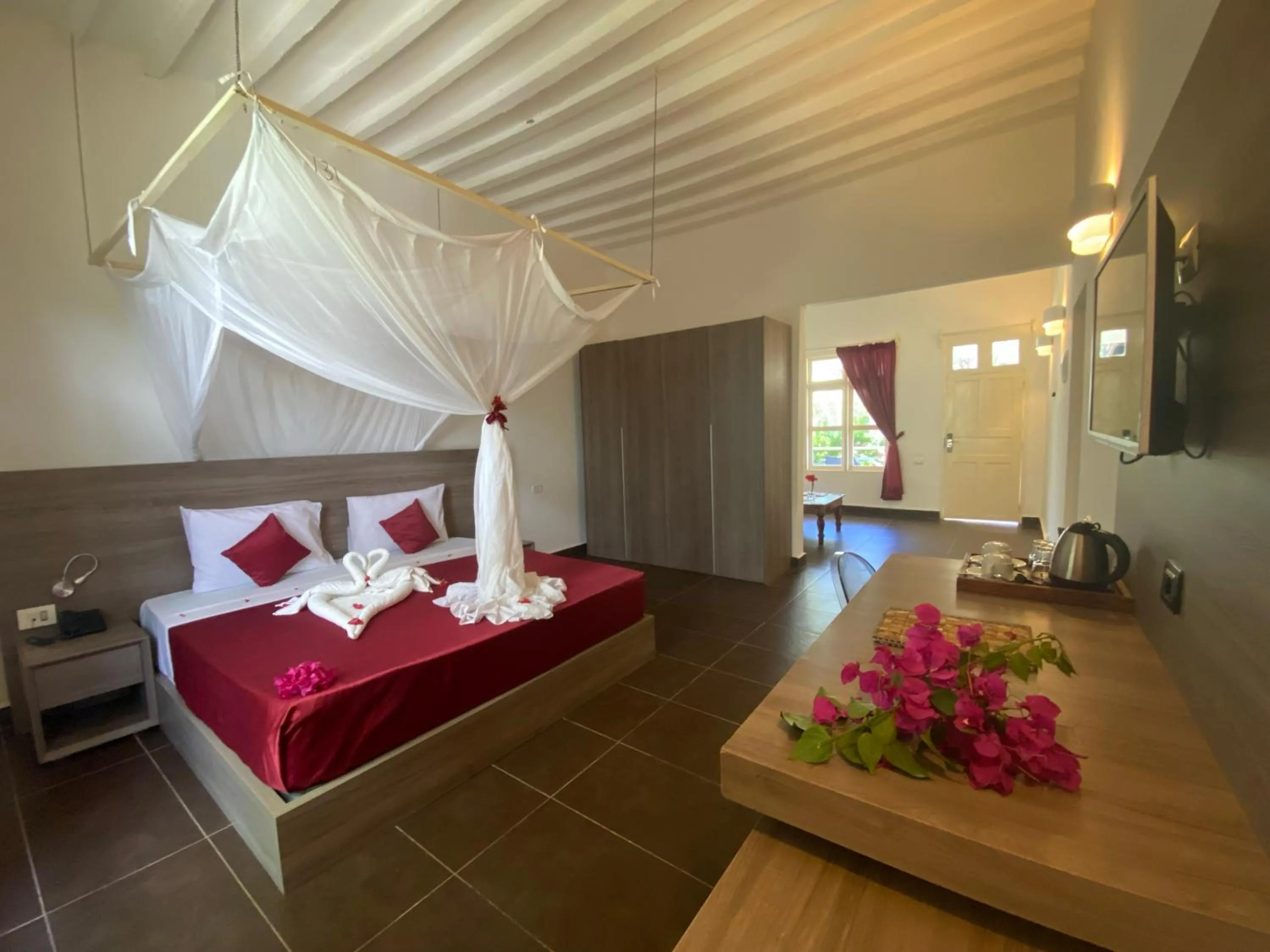 Photo of the whole room in My Blue Hotel Zanzibar