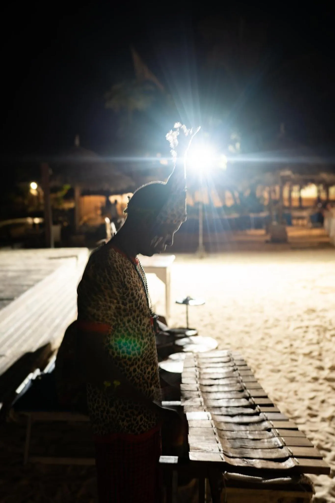 Night in My Blue Hotel Zanzibar