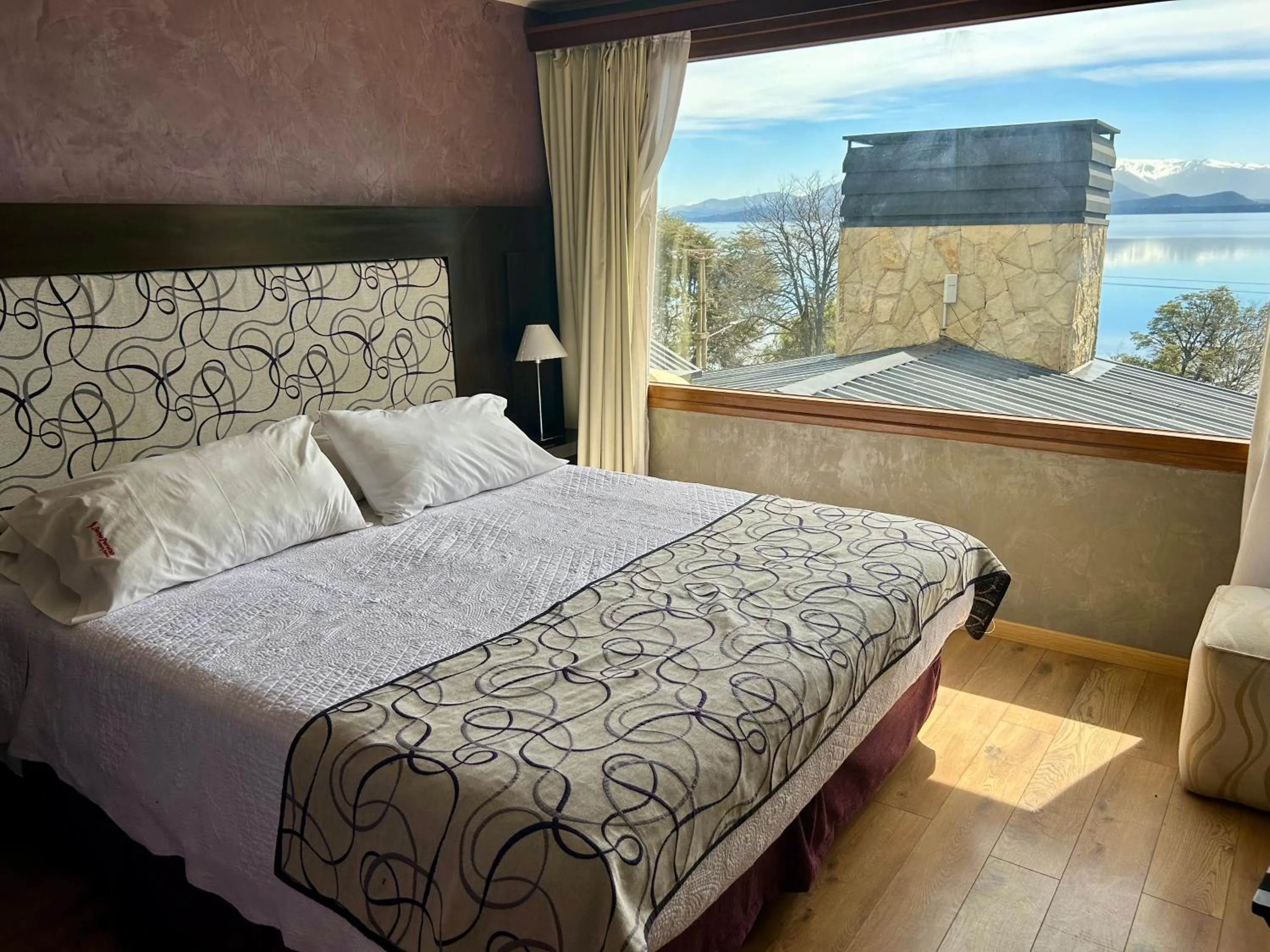 Bed in Bahia Paraiso Apart & Suites