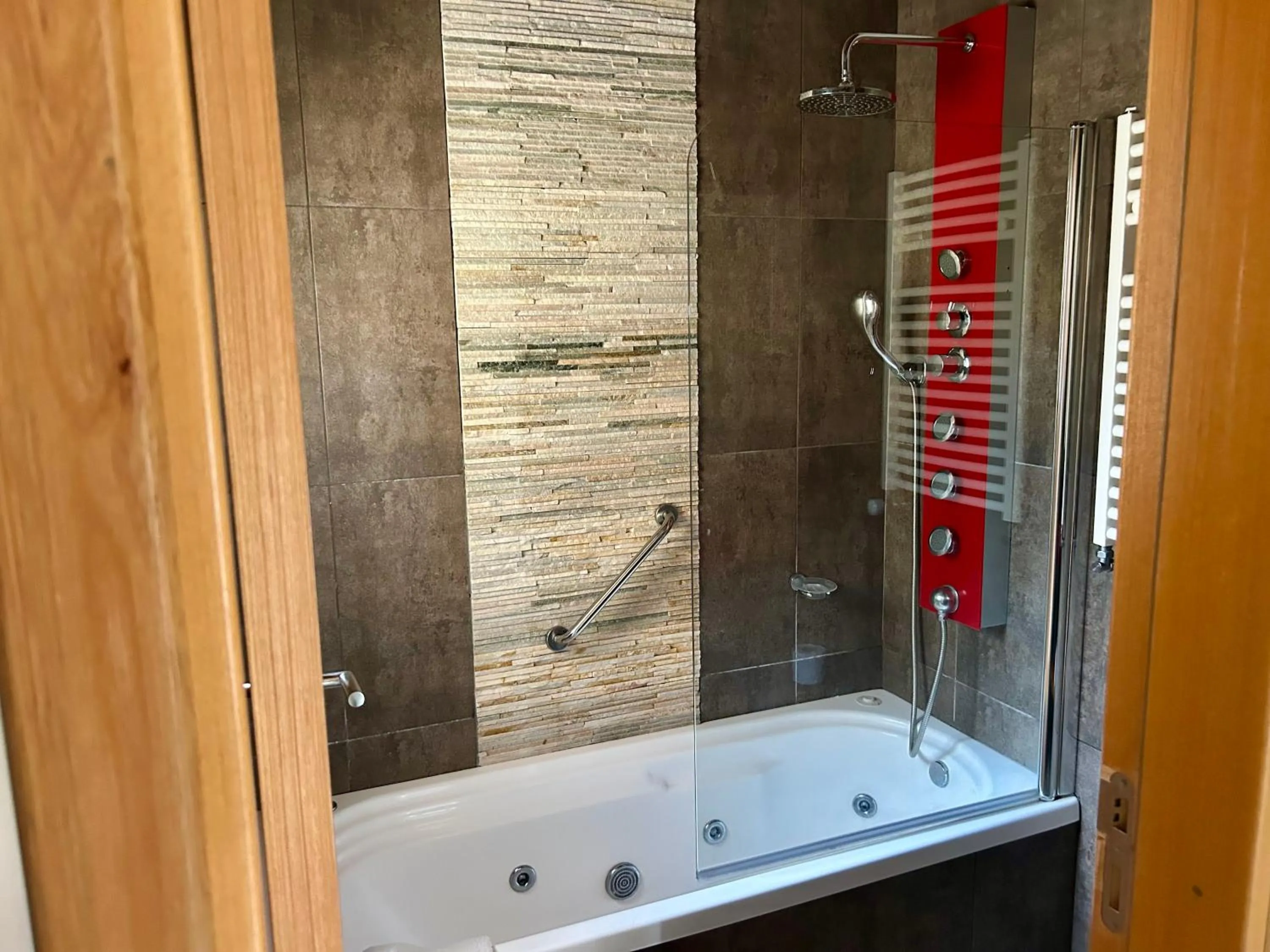 Shower in Bahia Paraiso Apart & Suites