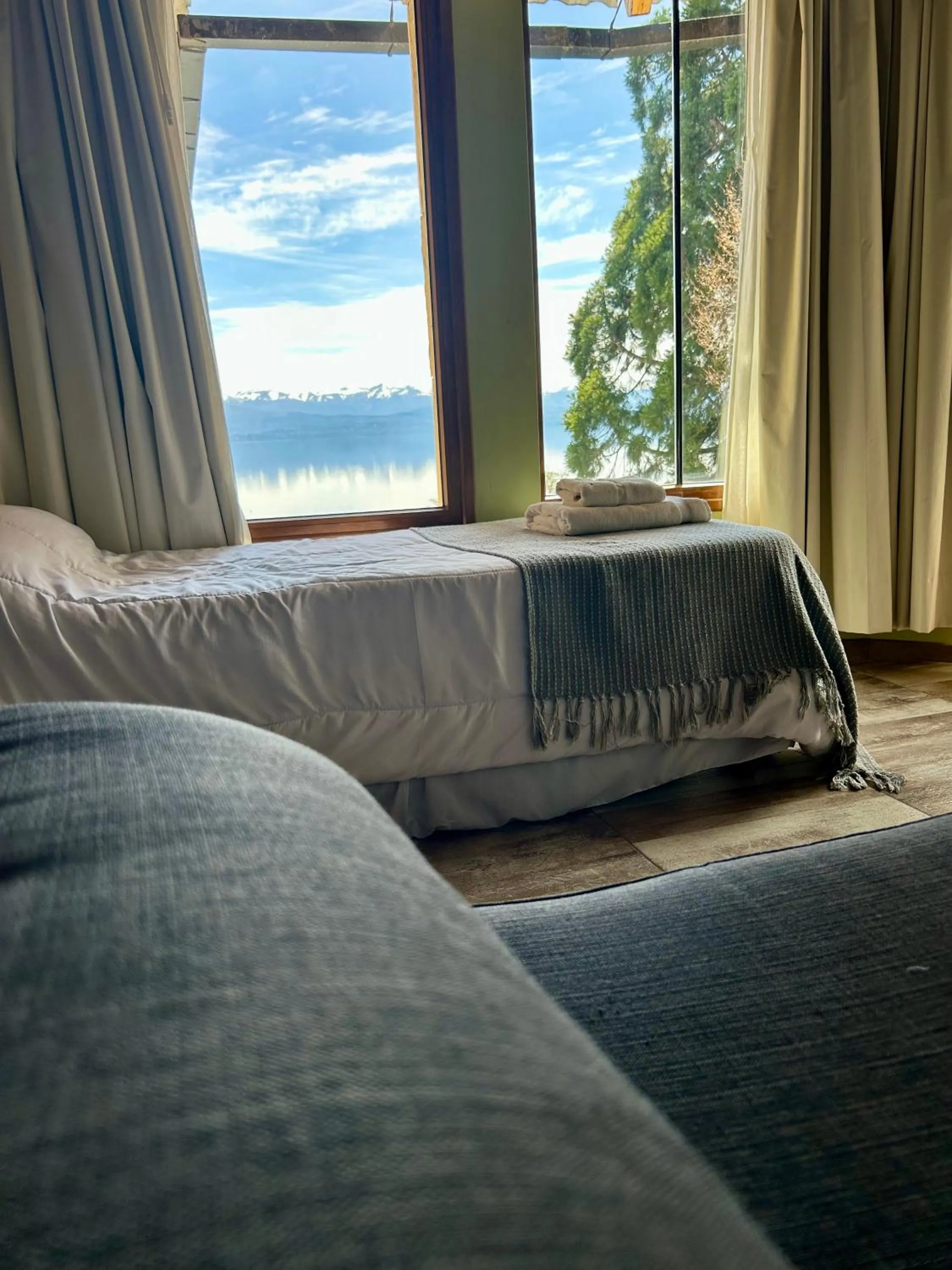 Bed in Bahia Paraiso Apart & Suites