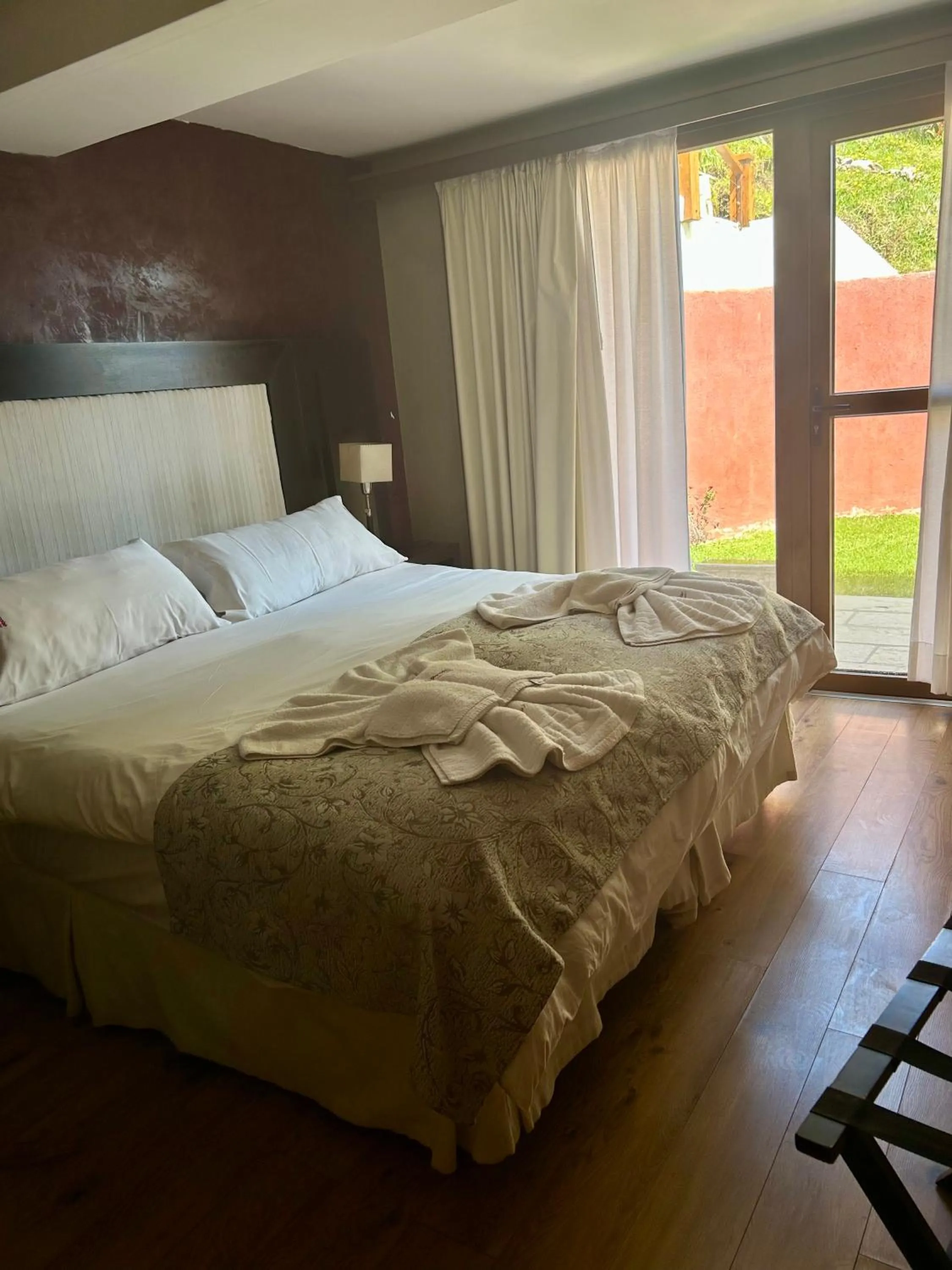 Bed in Bahia Paraiso Apart & Suites