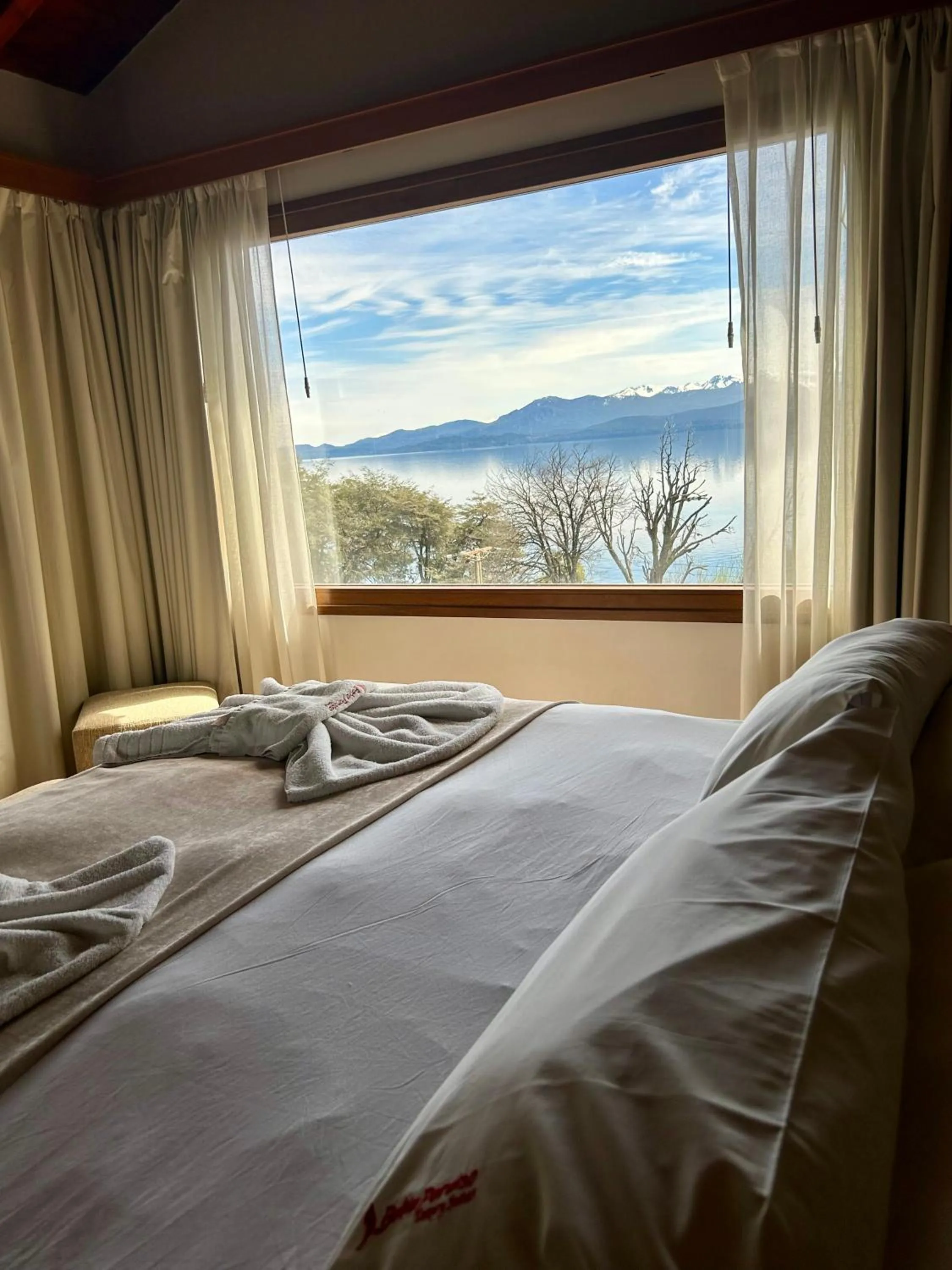 Bed in Bahia Paraiso Apart & Suites