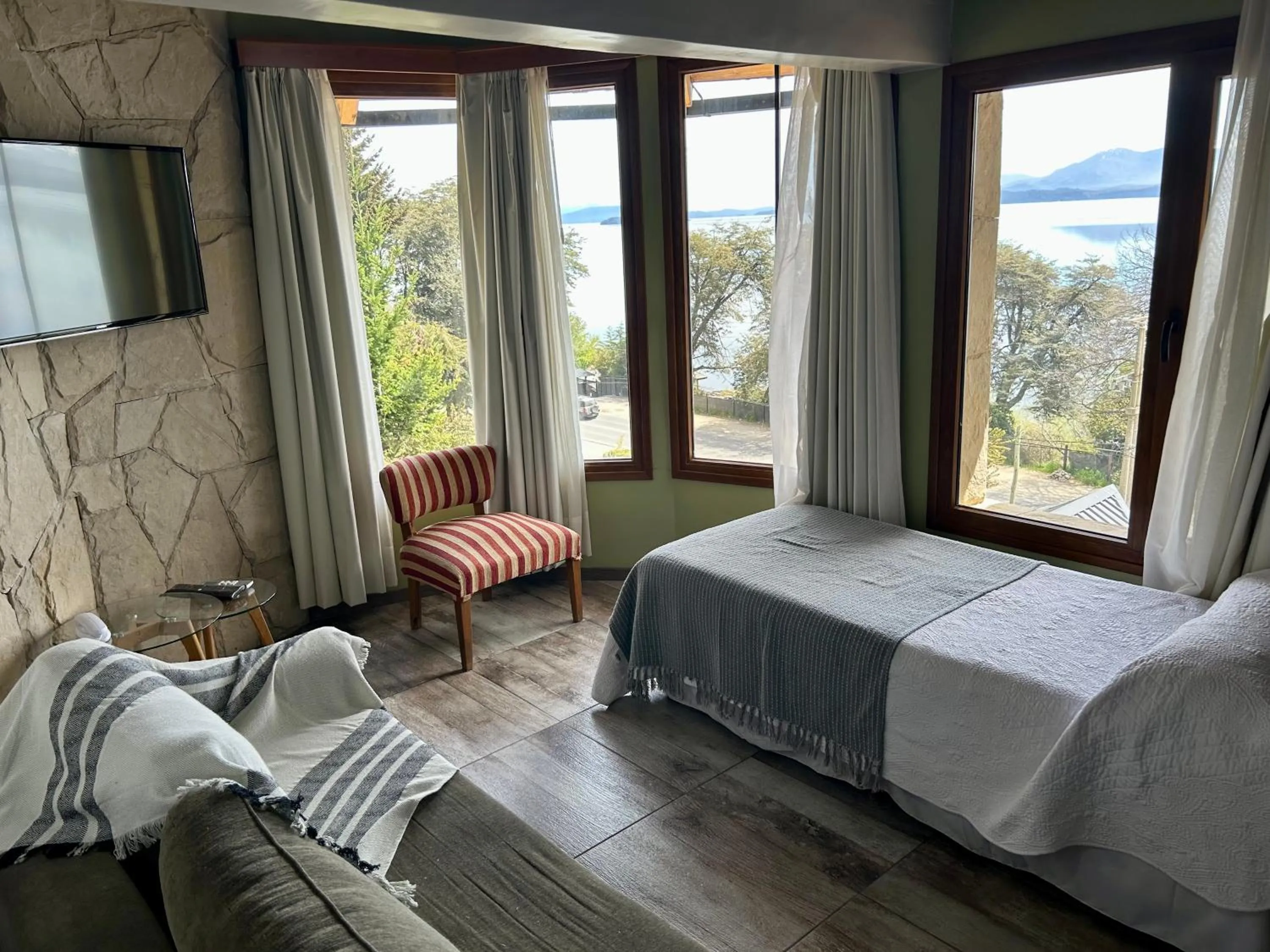 Bed in Bahia Paraiso Apart & Suites