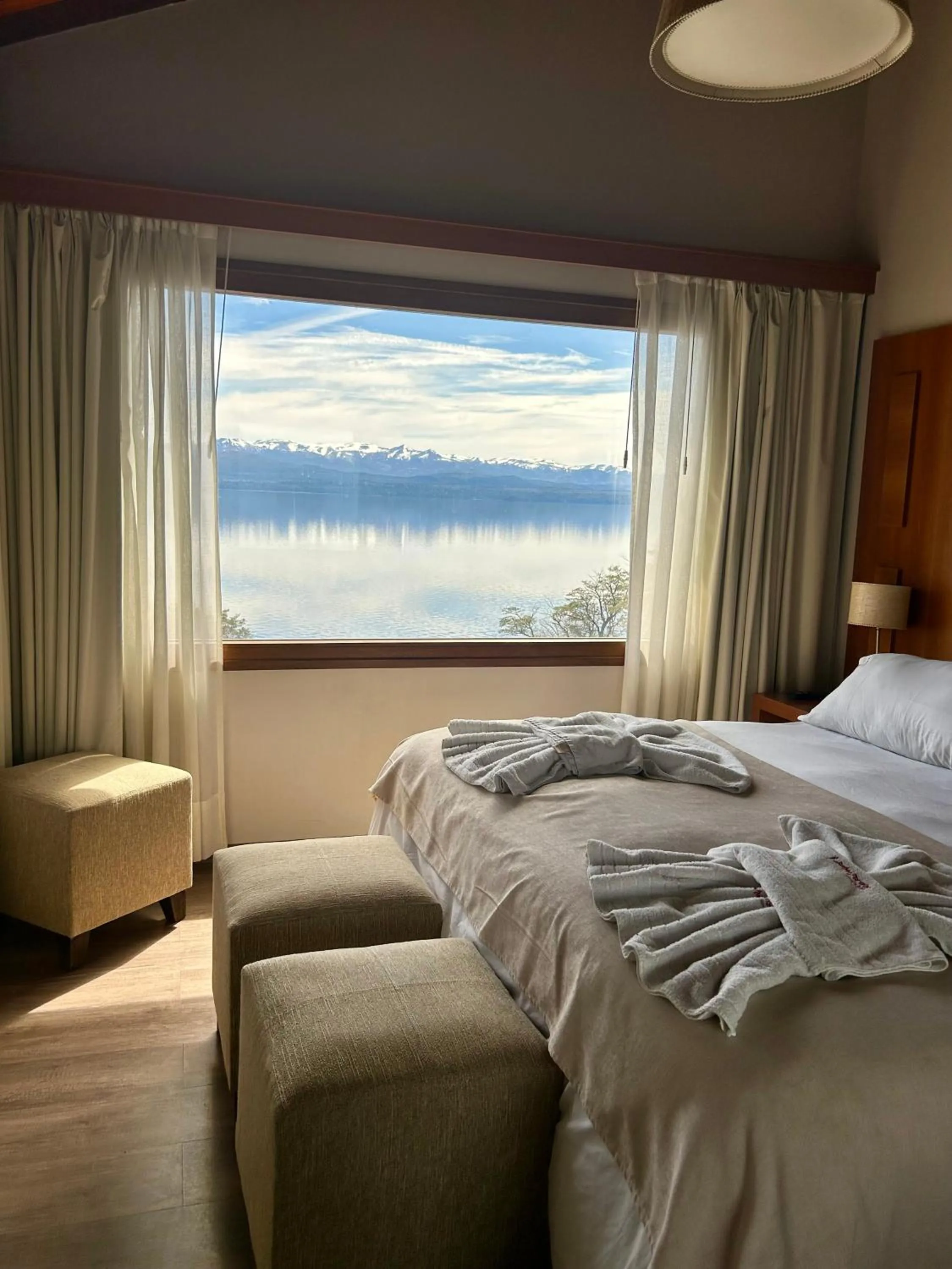 Bed in Bahia Paraiso Apart & Suites