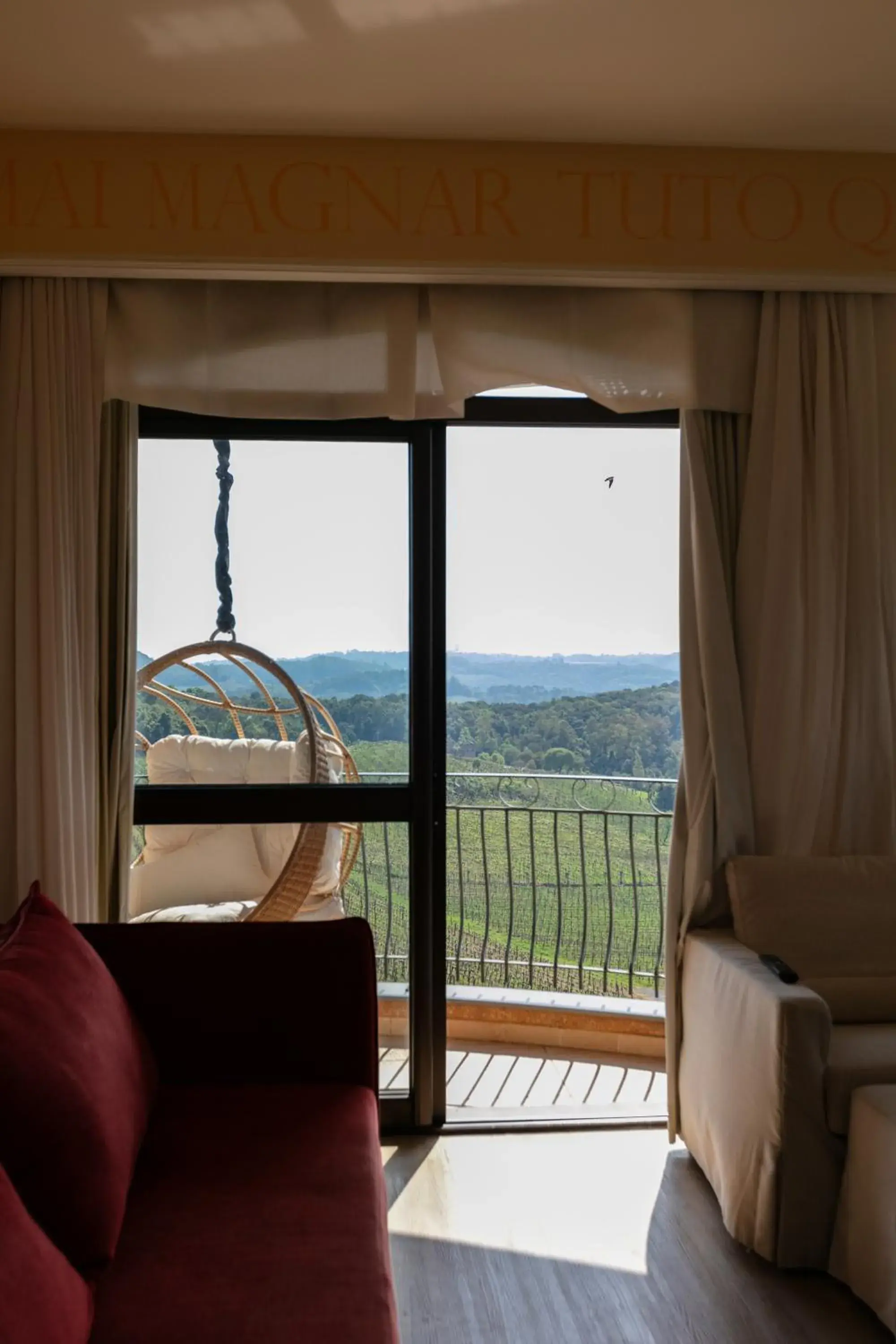 Suite Regia, 1 King, Fireplace with Vineyard View in Spa do Vinho Condomínio Vitivinícola Suite Regia, 1 King, Fireplace with Vineyard View in Spa do Vinho Condomínio Vitivinícola