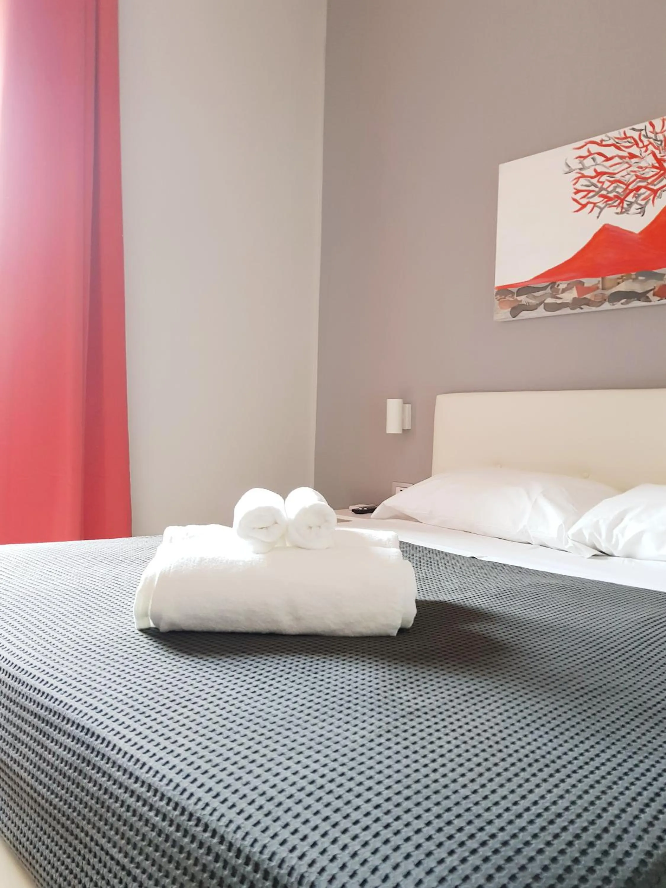 Bed in Solfatara Suites B&B