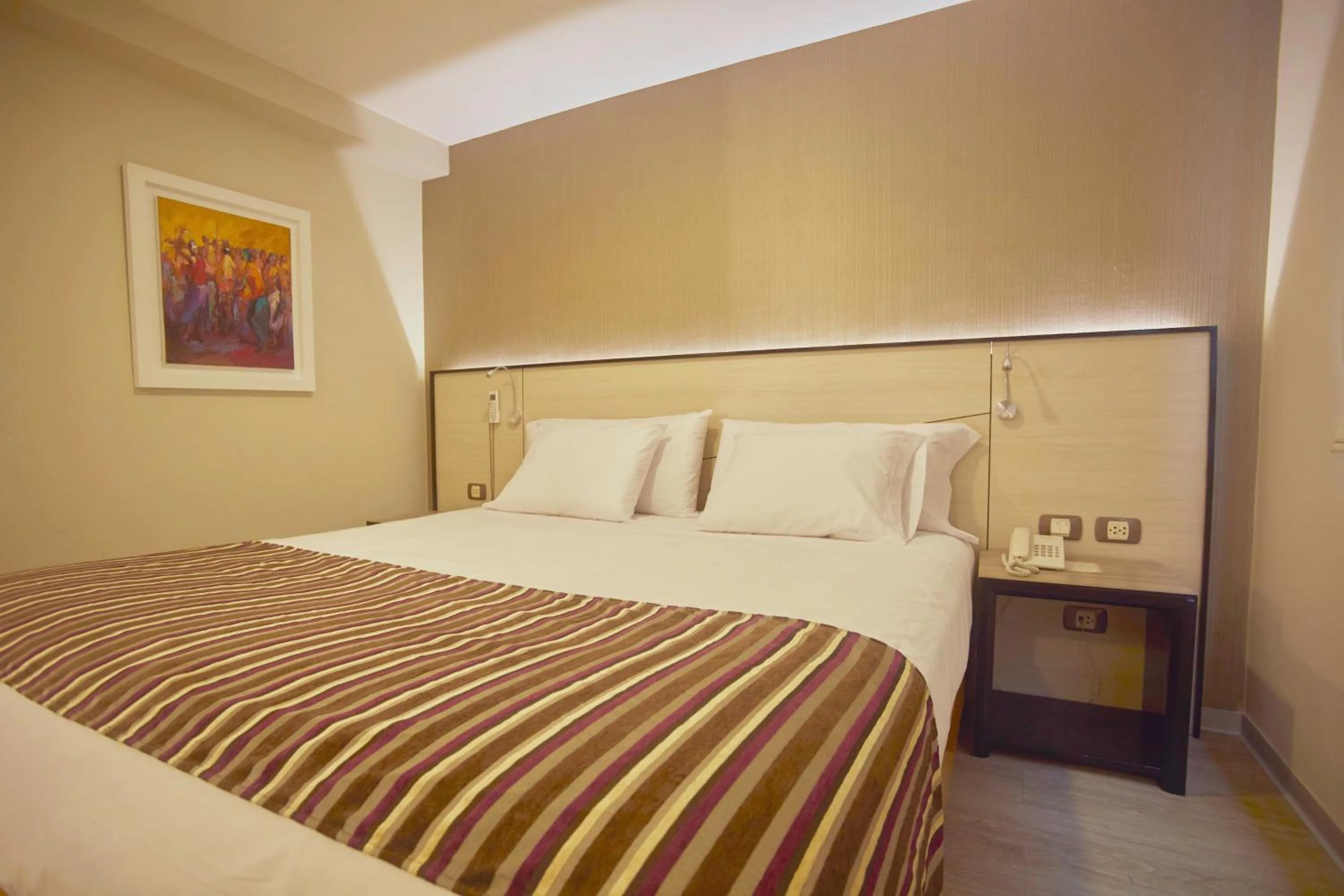 Bed in Victoria Regia Hotel