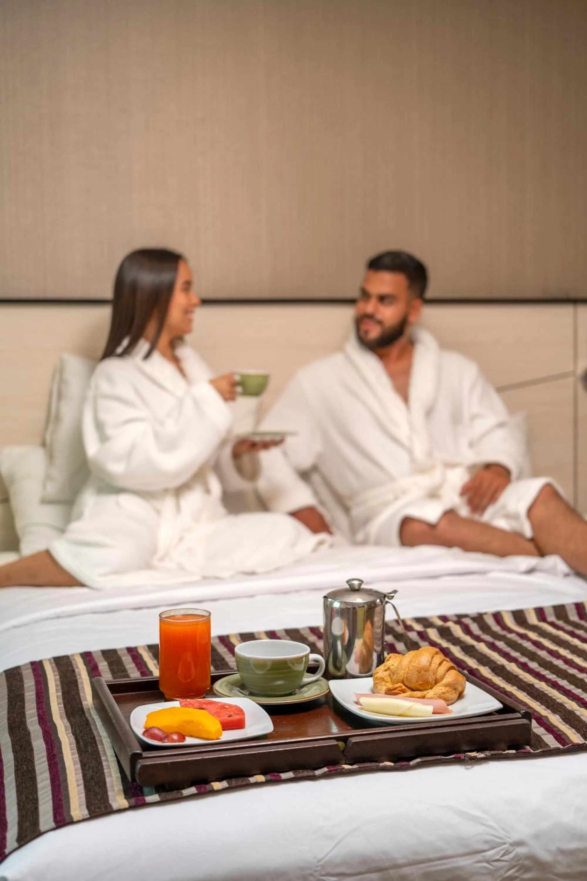 People in Victoria Regia Hotel