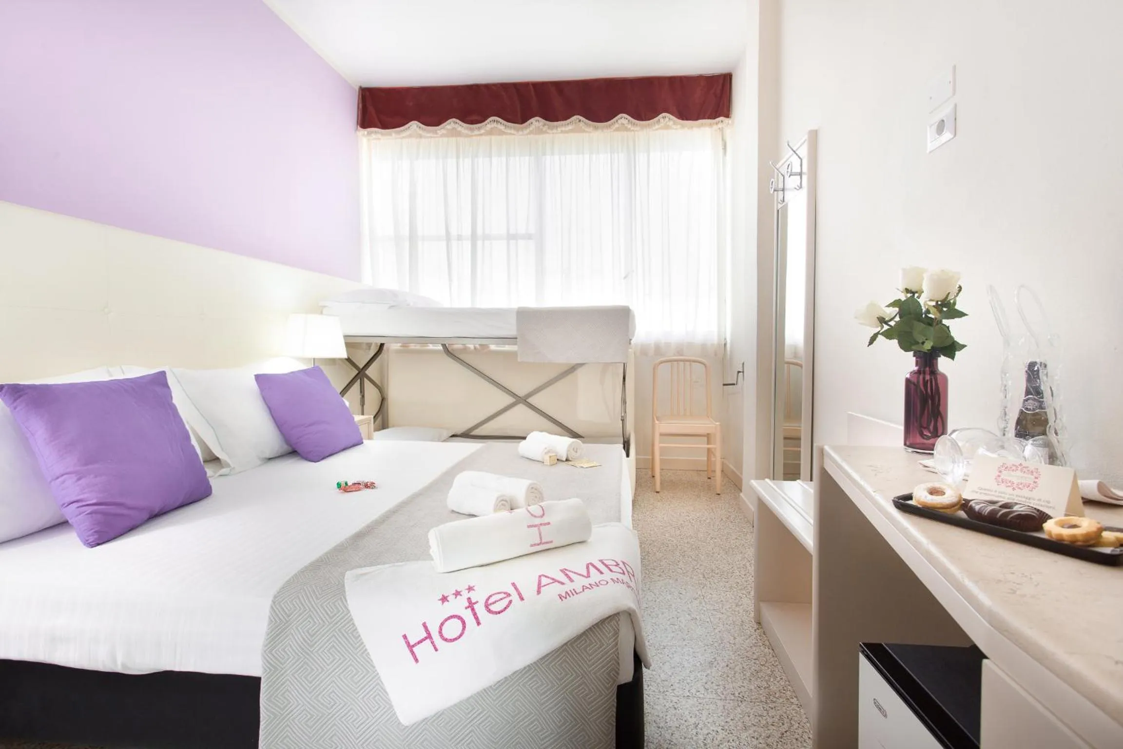 Photo of the whole room, Bed in HOTEL AMBRA - Fronte Mare - Vicinissimi al Centro