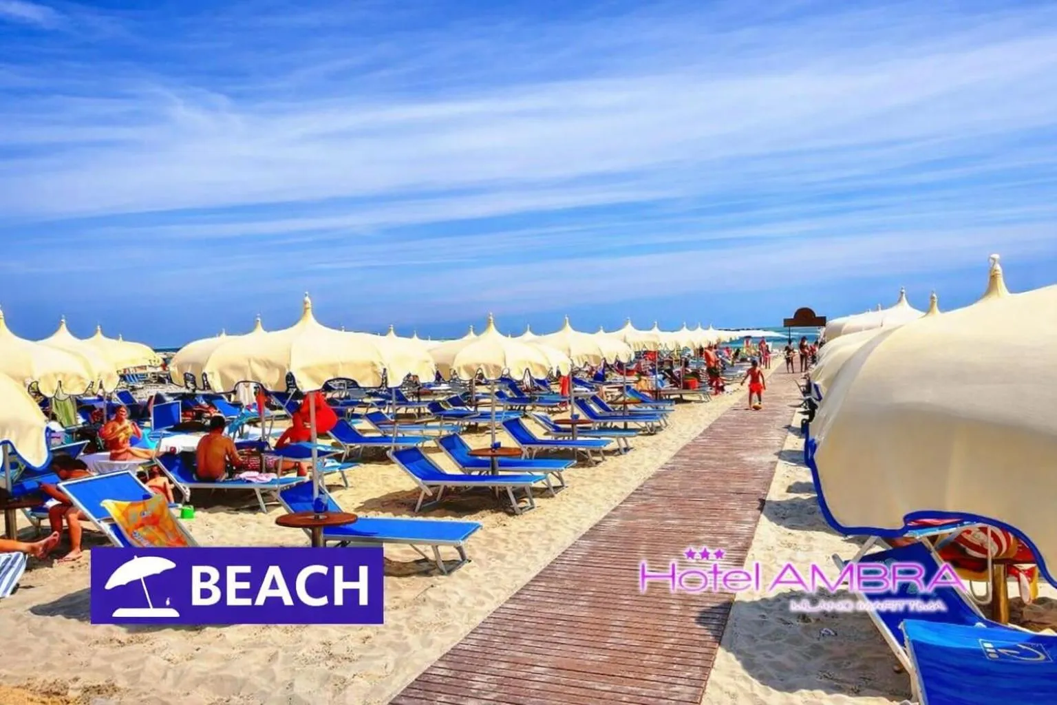 Beach in HOTEL AMBRA - Fronte Mare - Vicinissimi al Centro