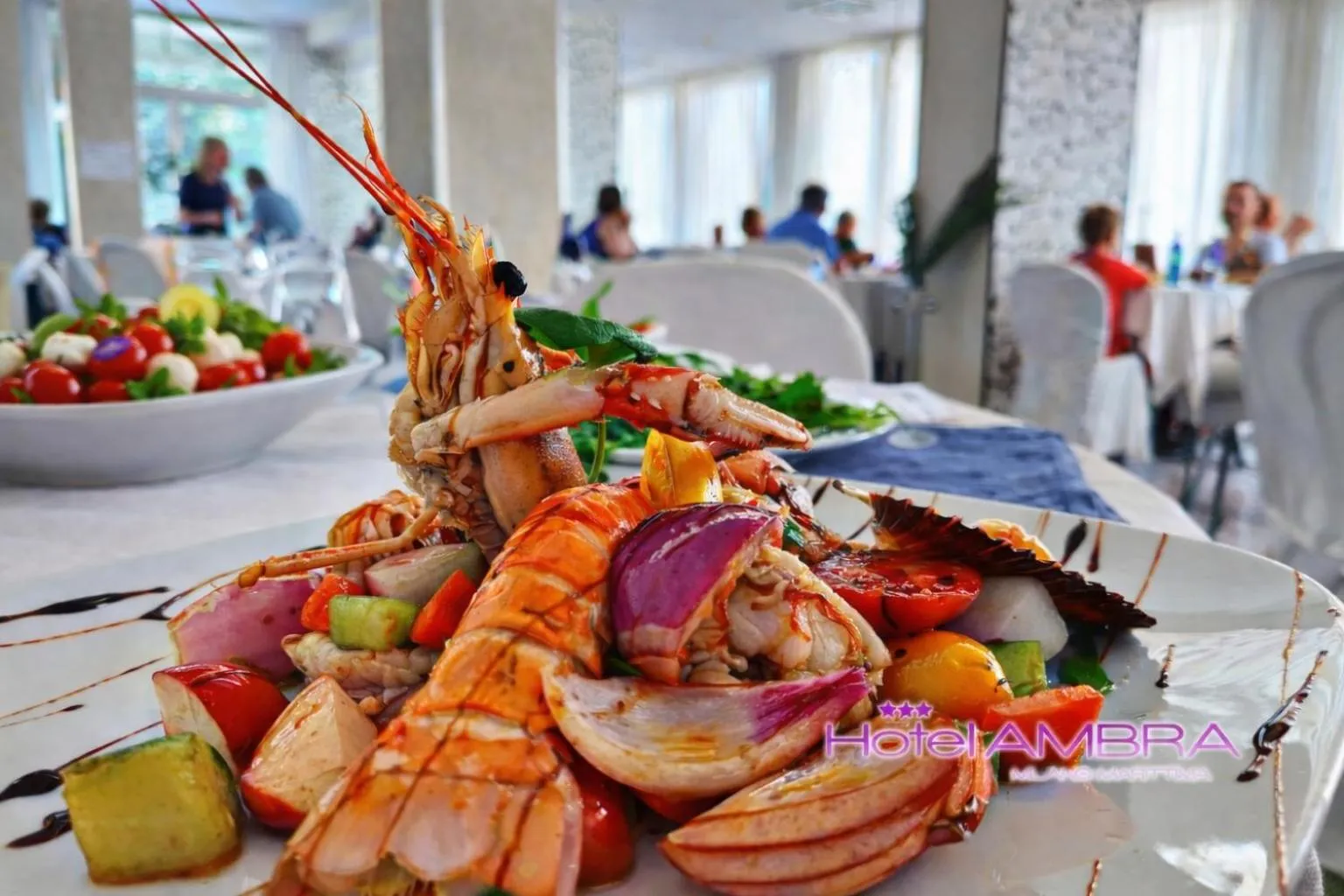 Restaurant/places to eat in HOTEL AMBRA - Fronte Mare - Vicinissimi al Centro