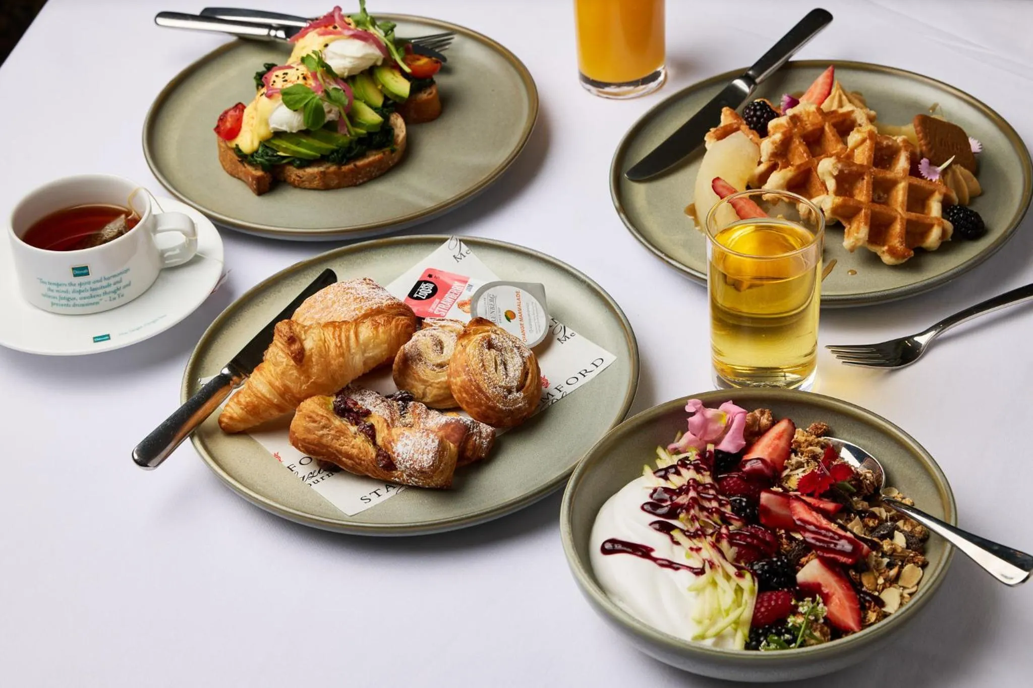 Breakfast in Stamford Plaza Melbourne