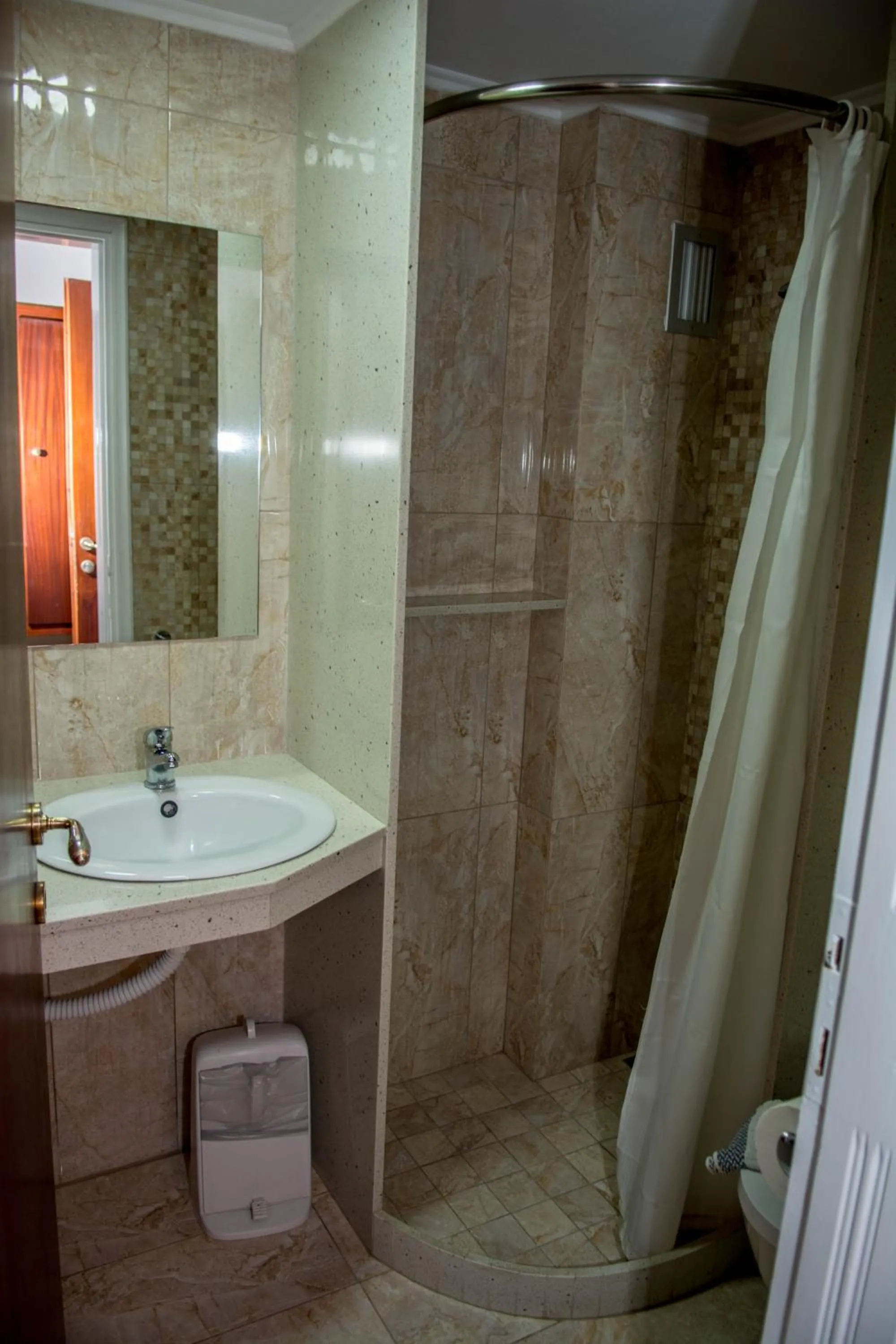 Bathroom in Zeus Hotel