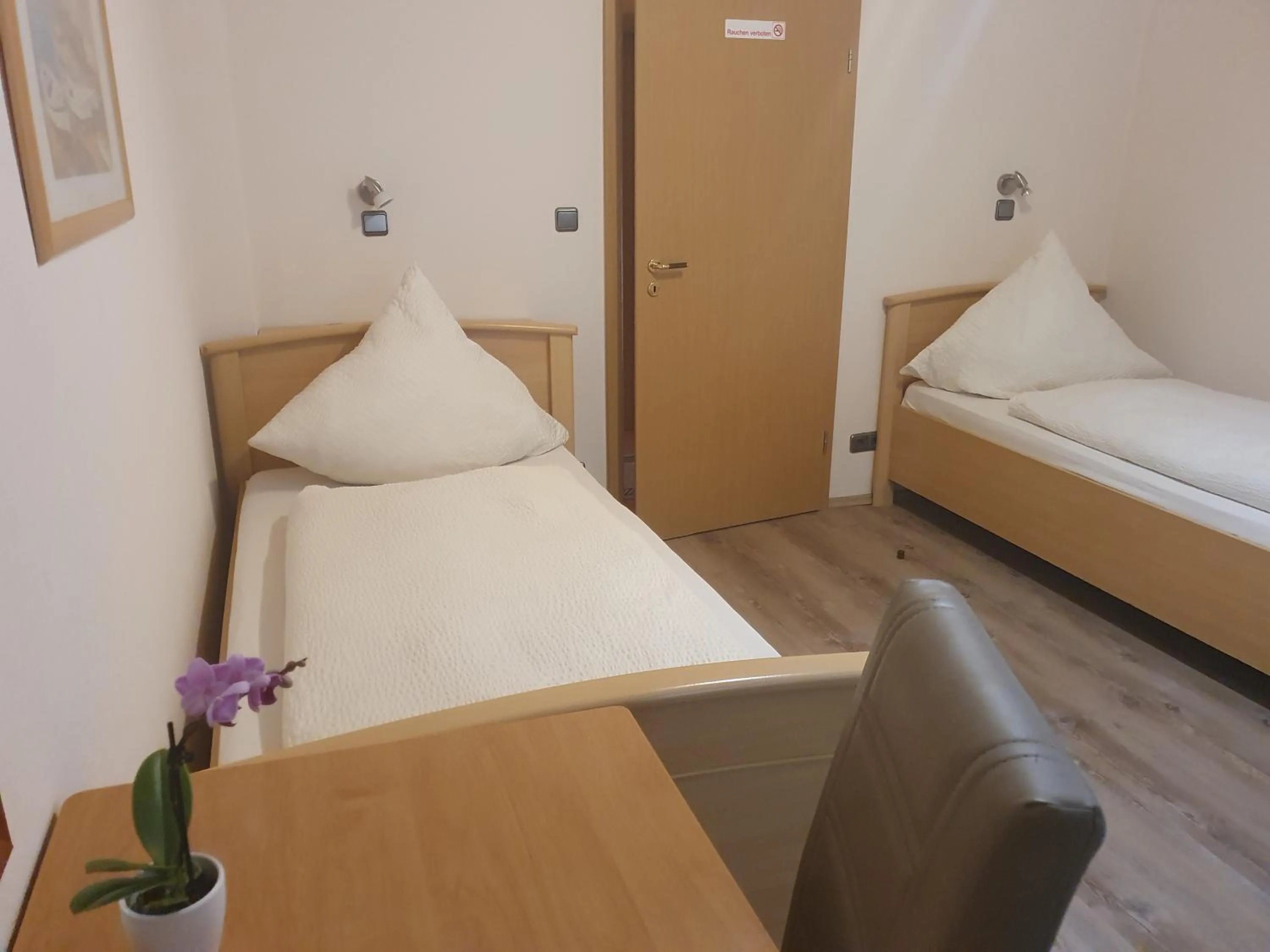 Bed in Restaurant-Hotel Dimitra