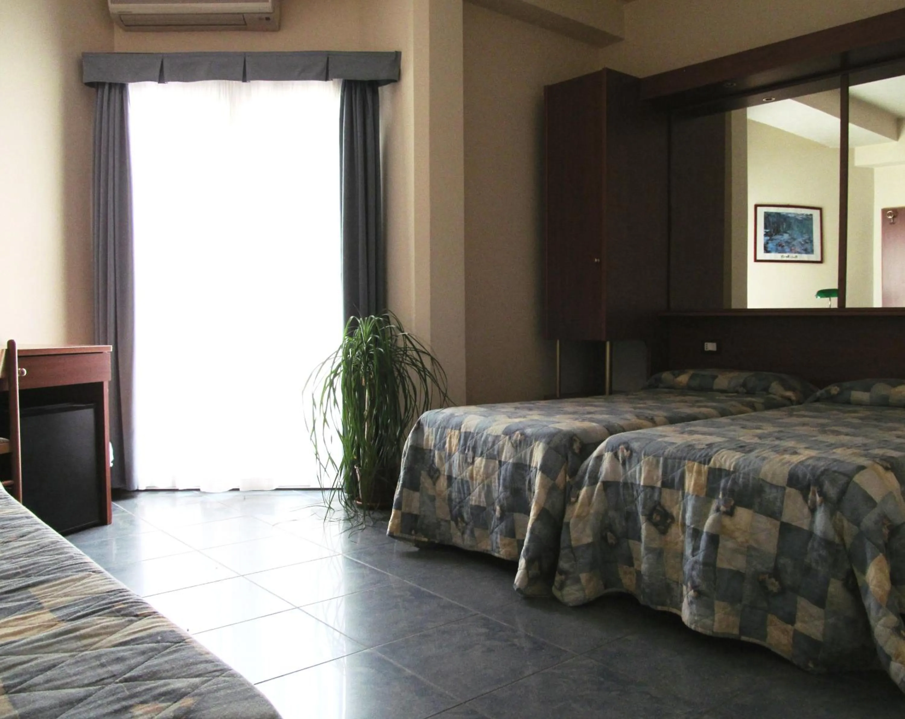 Bedroom, Bed in Hotel Gabbiano