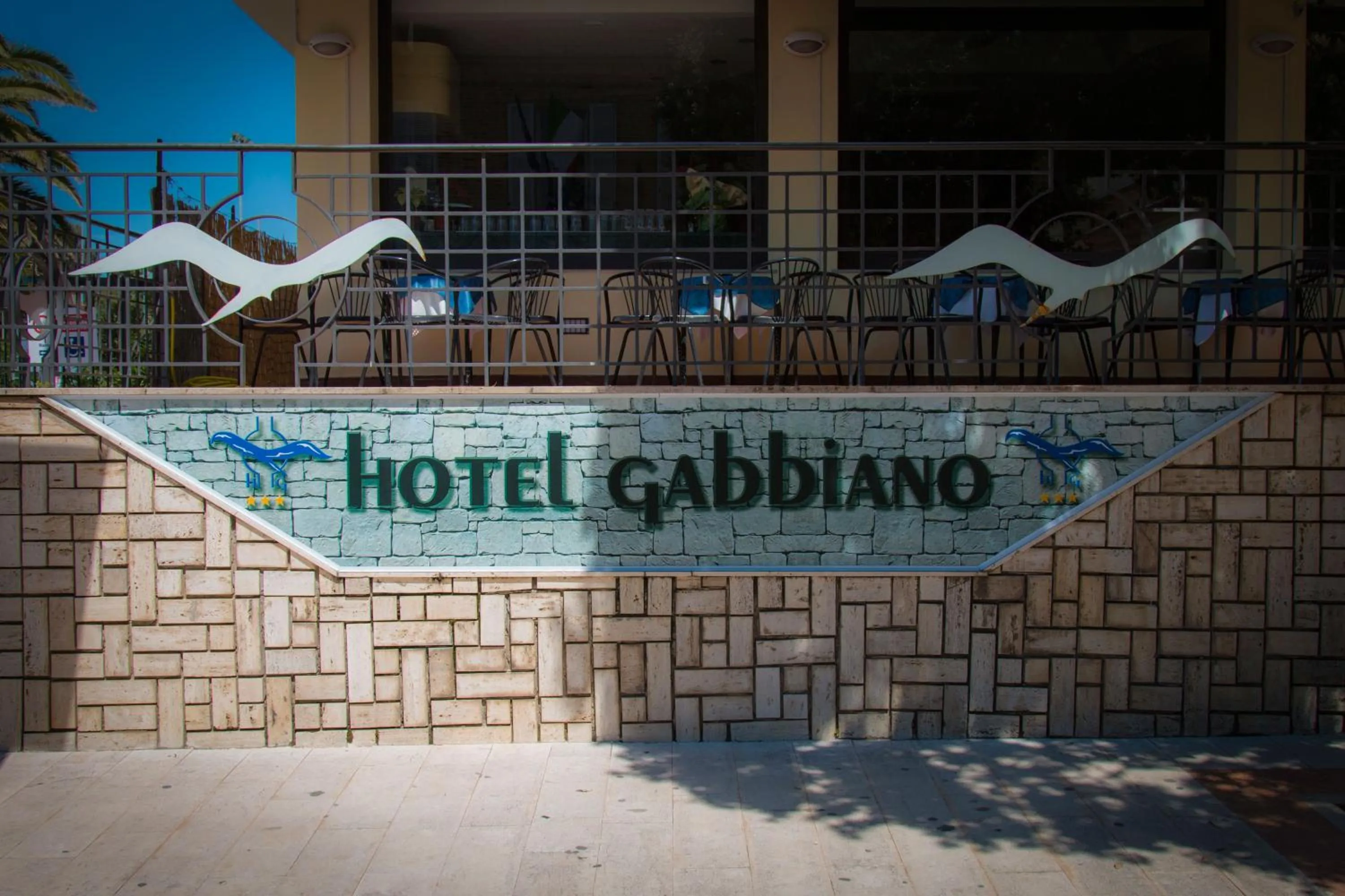 Facade/entrance in Hotel Gabbiano
