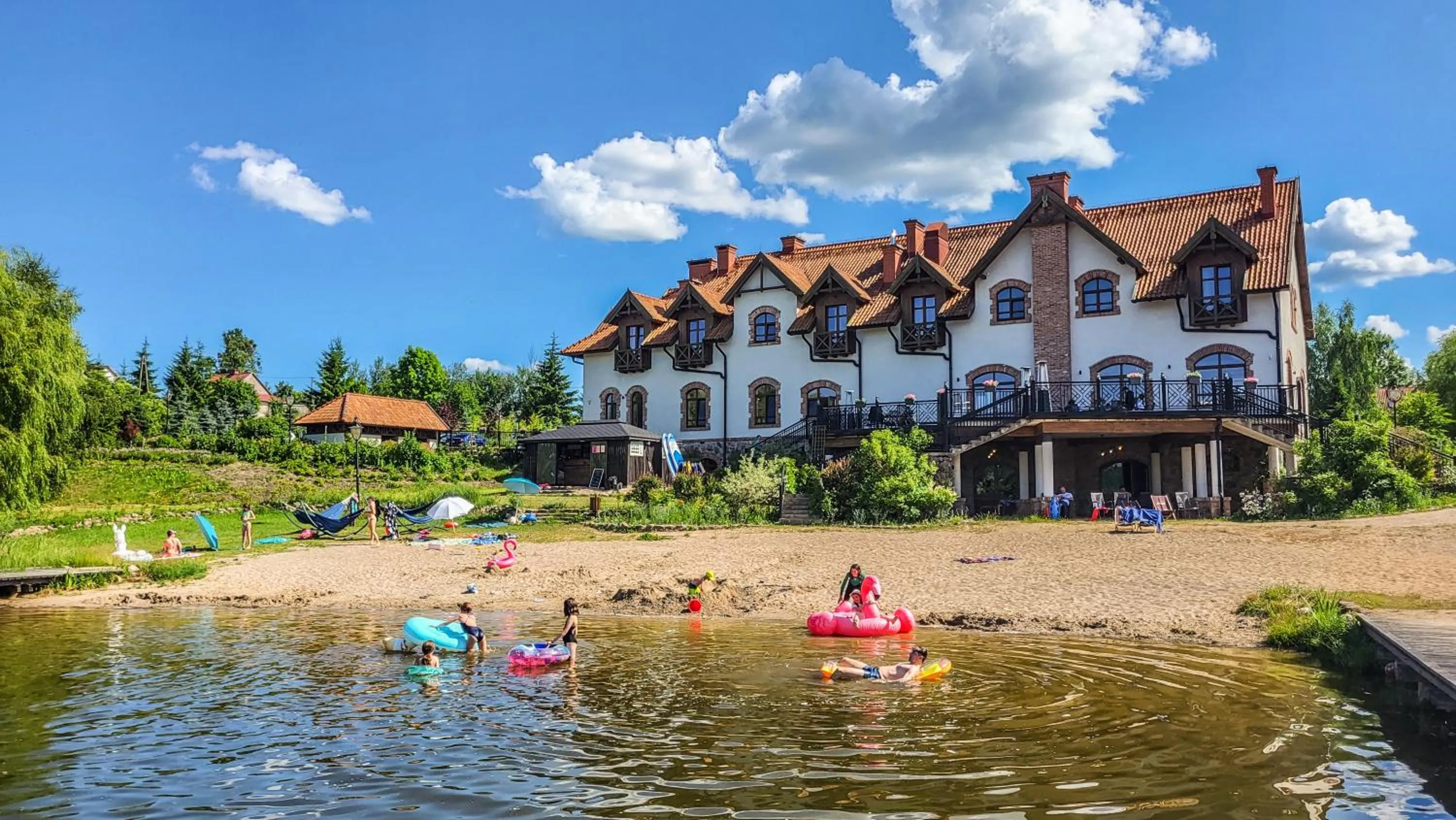 Beach in Folwark Łękuk