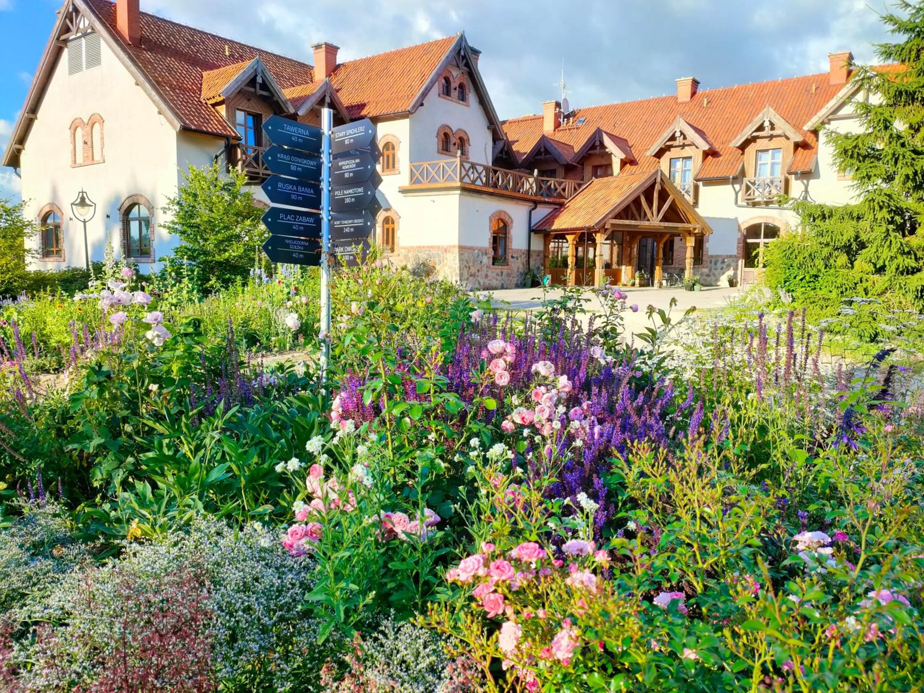 Garden in Folwark Łękuk