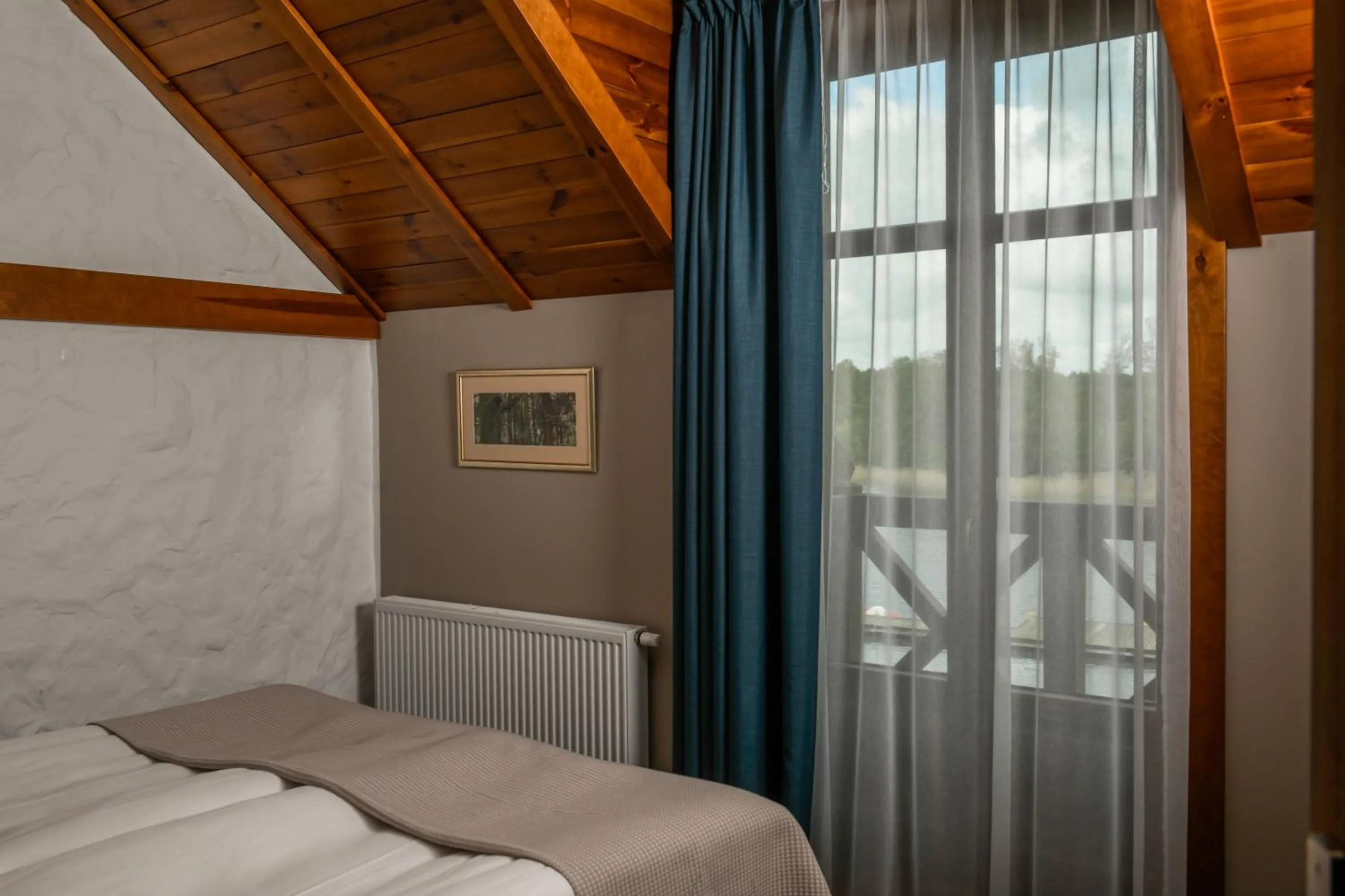 Bedroom, Bed in Folwark Łękuk