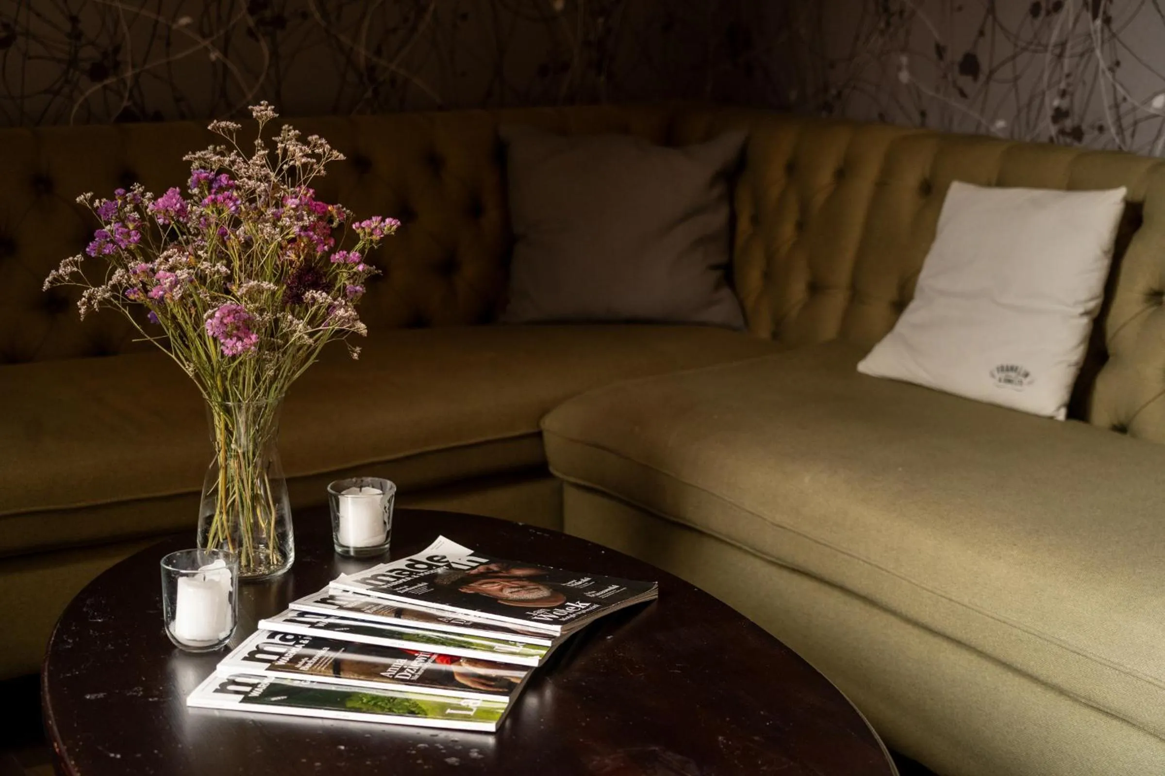 Living room in Folwark Łękuk