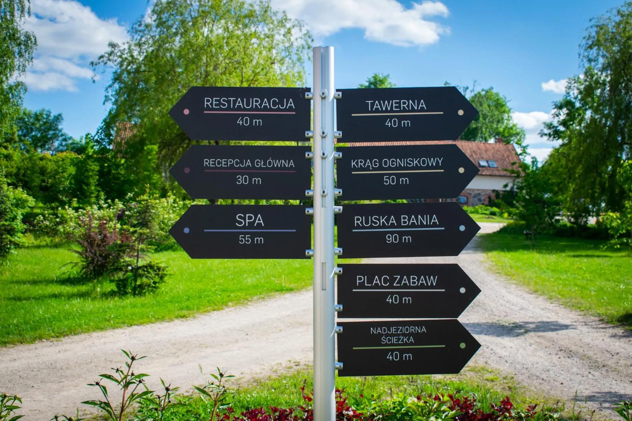 Garden in Folwark Łękuk