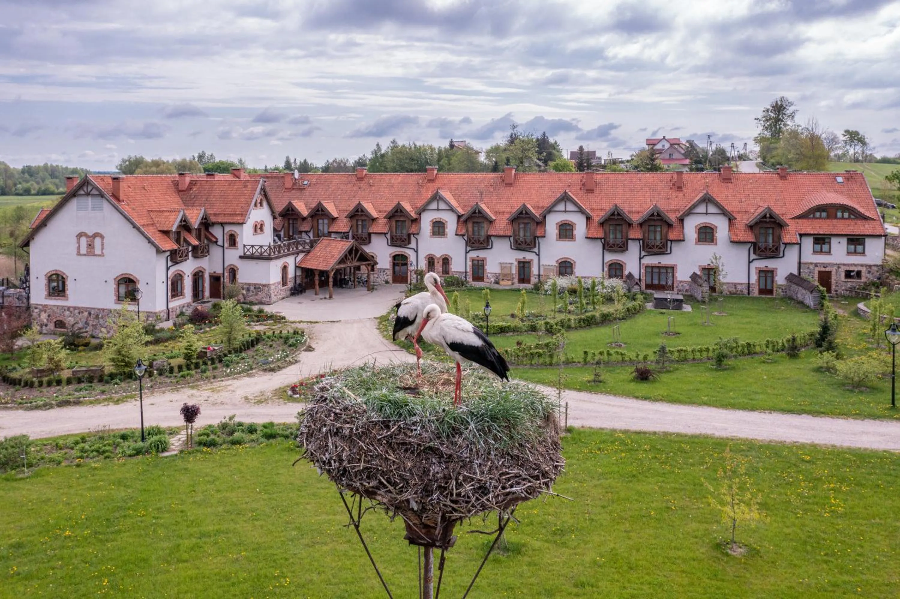 Property building in Folwark Łękuk
