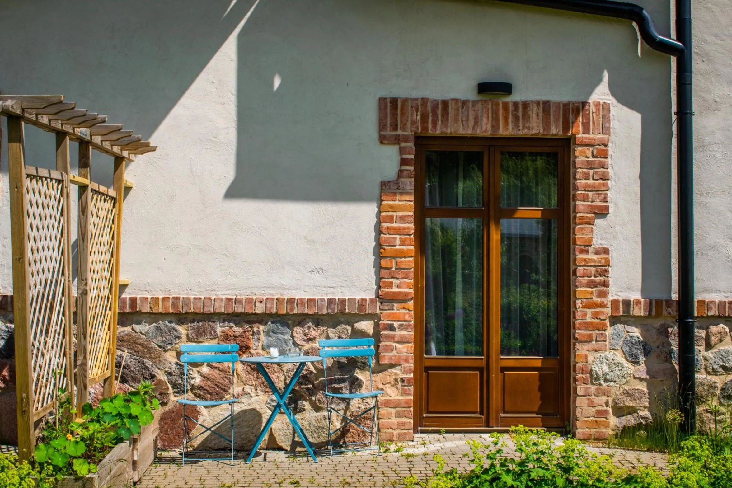 Facade/entrance in Folwark Łękuk