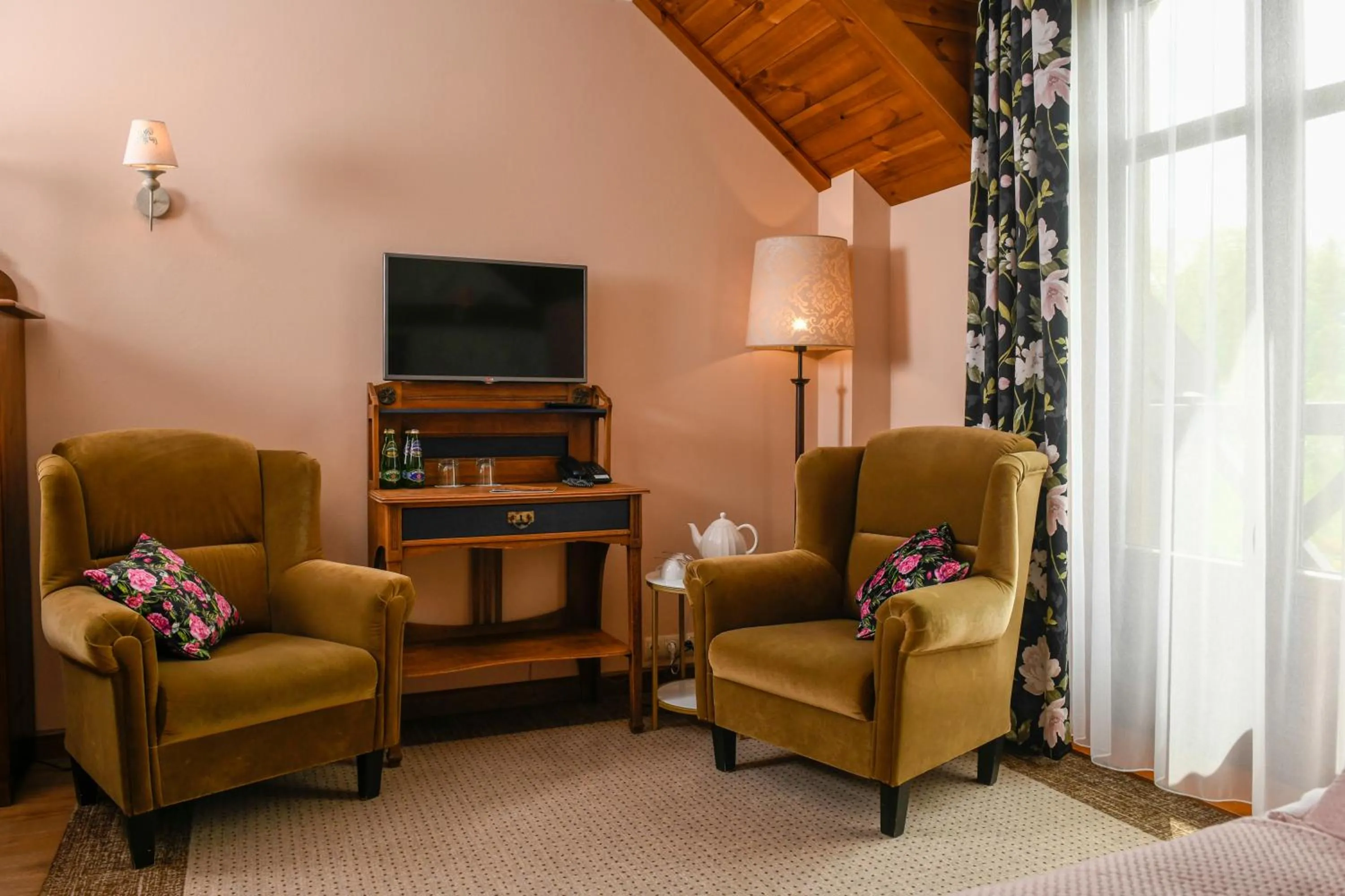 Living room in Folwark Łękuk