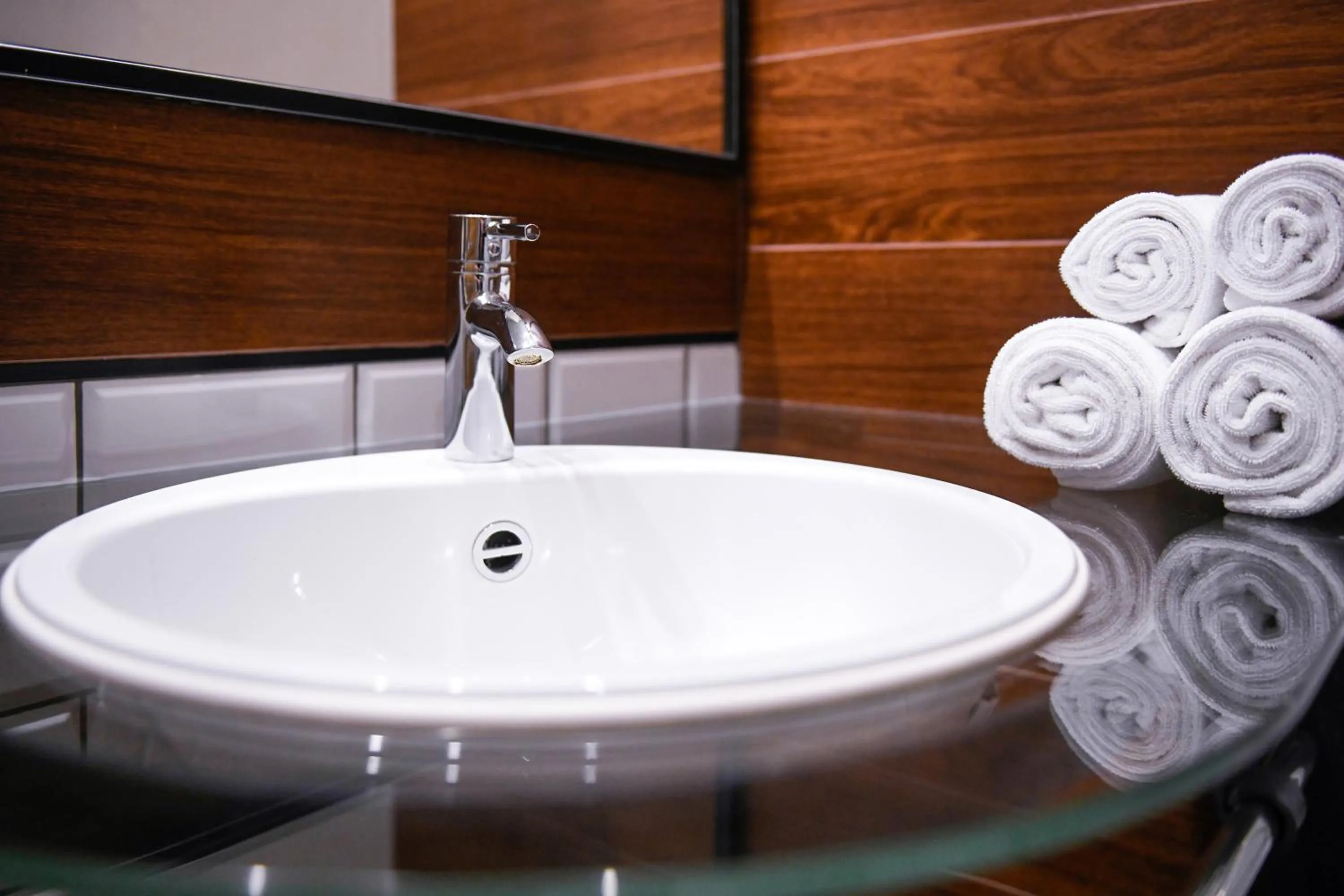 Bathroom in Folwark Łękuk