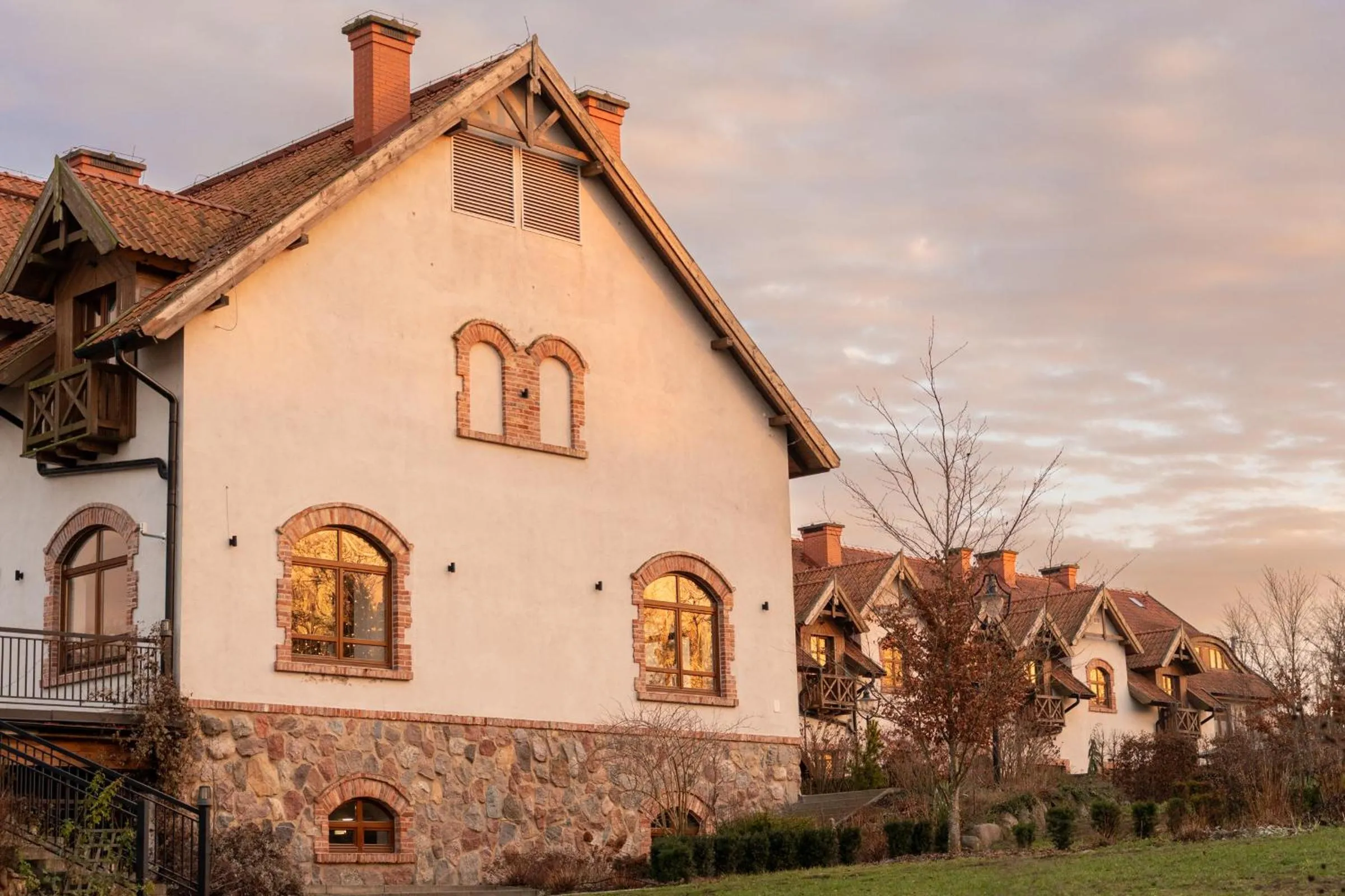 Property building in Folwark Łękuk