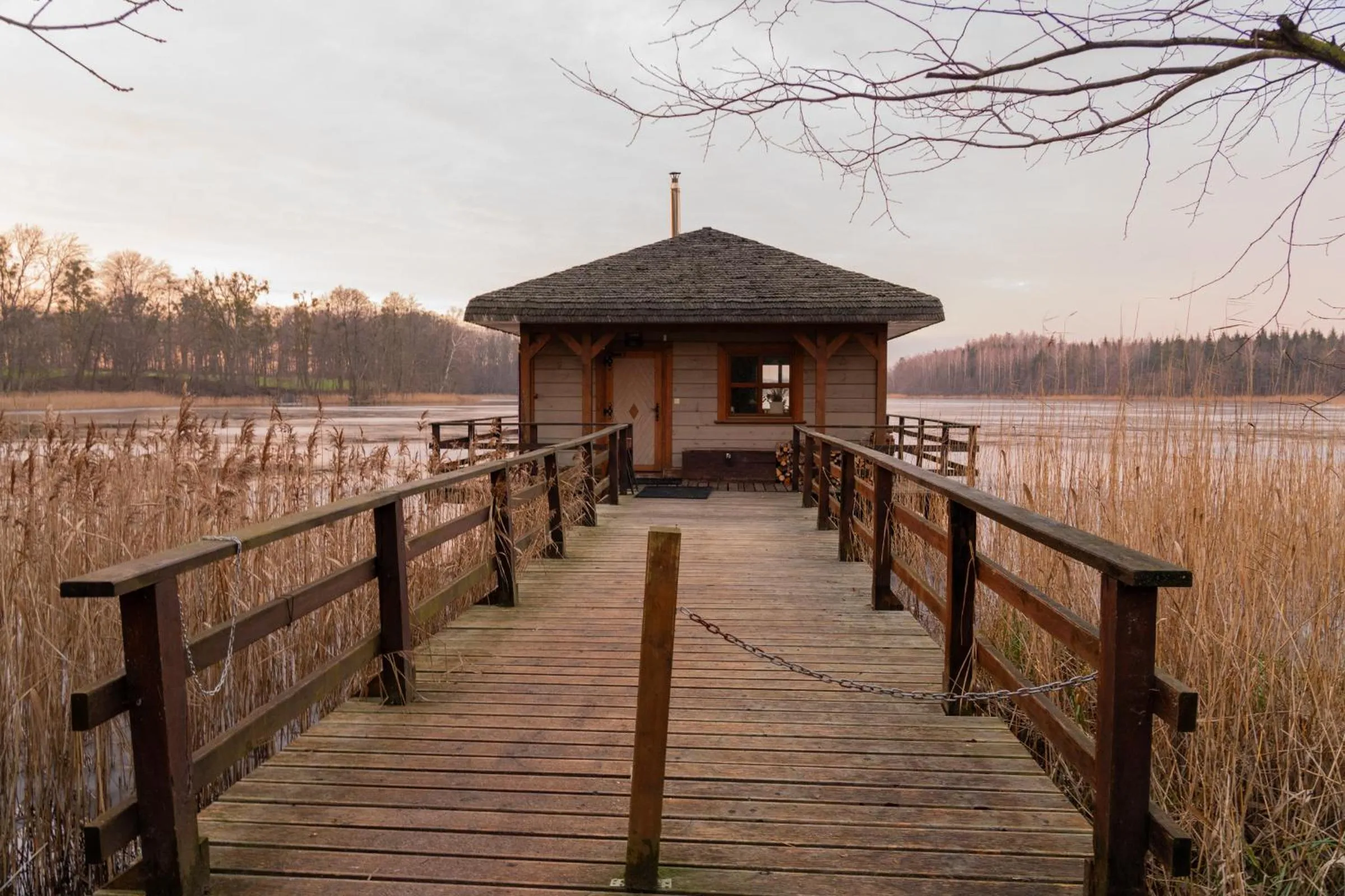 Sauna in Folwark Łękuk