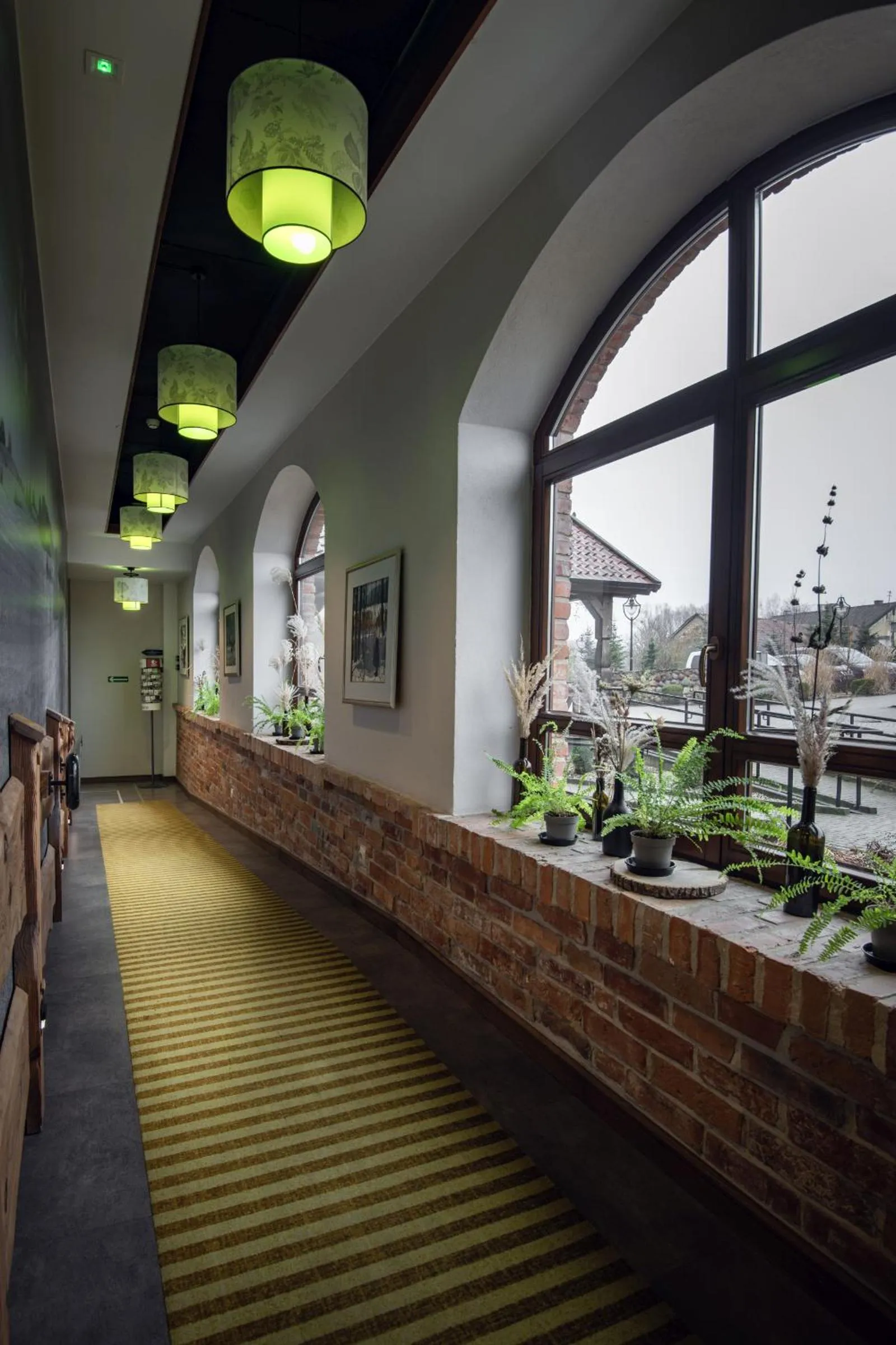 Lobby or reception in Folwark Łękuk