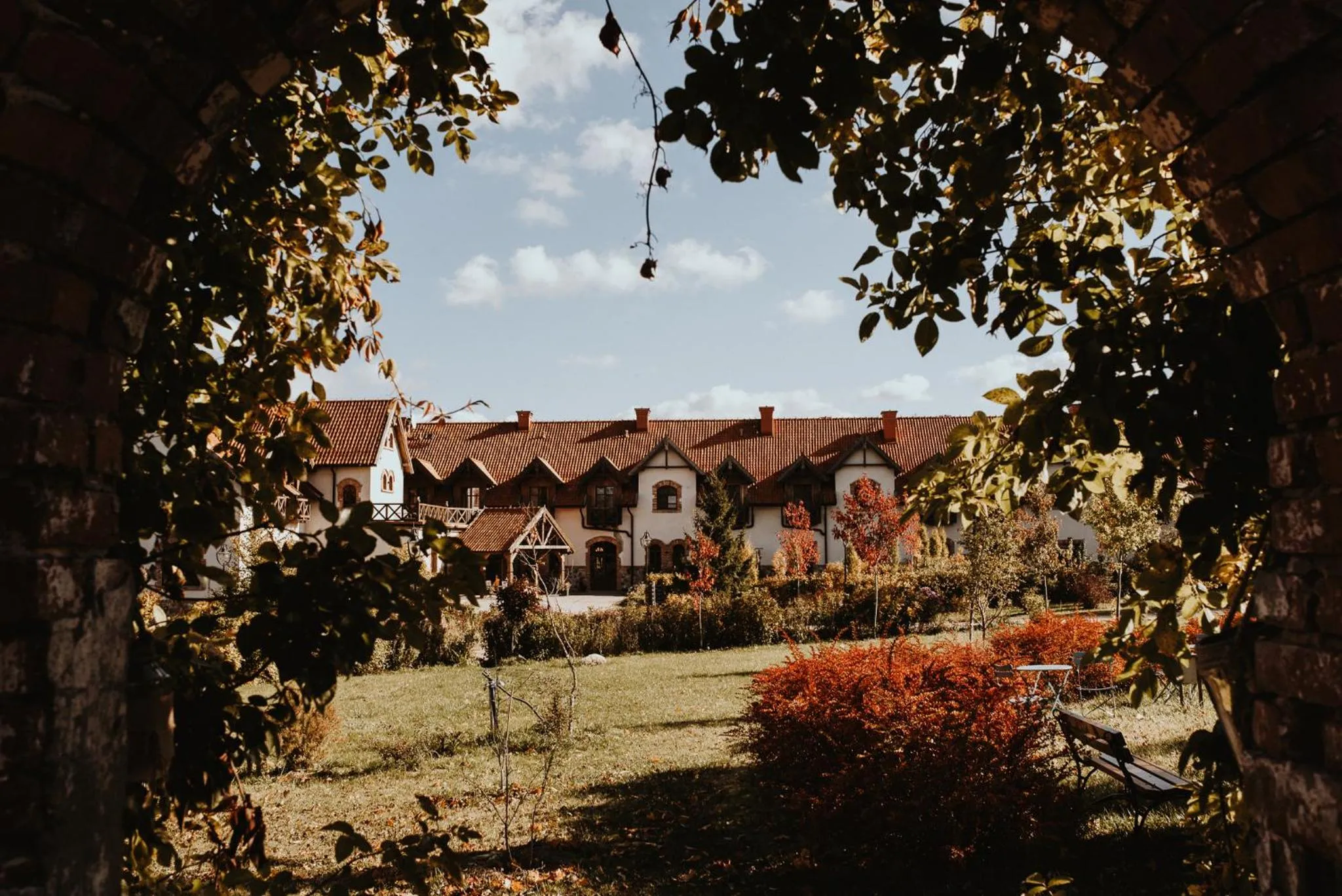 Property building in Folwark Łękuk