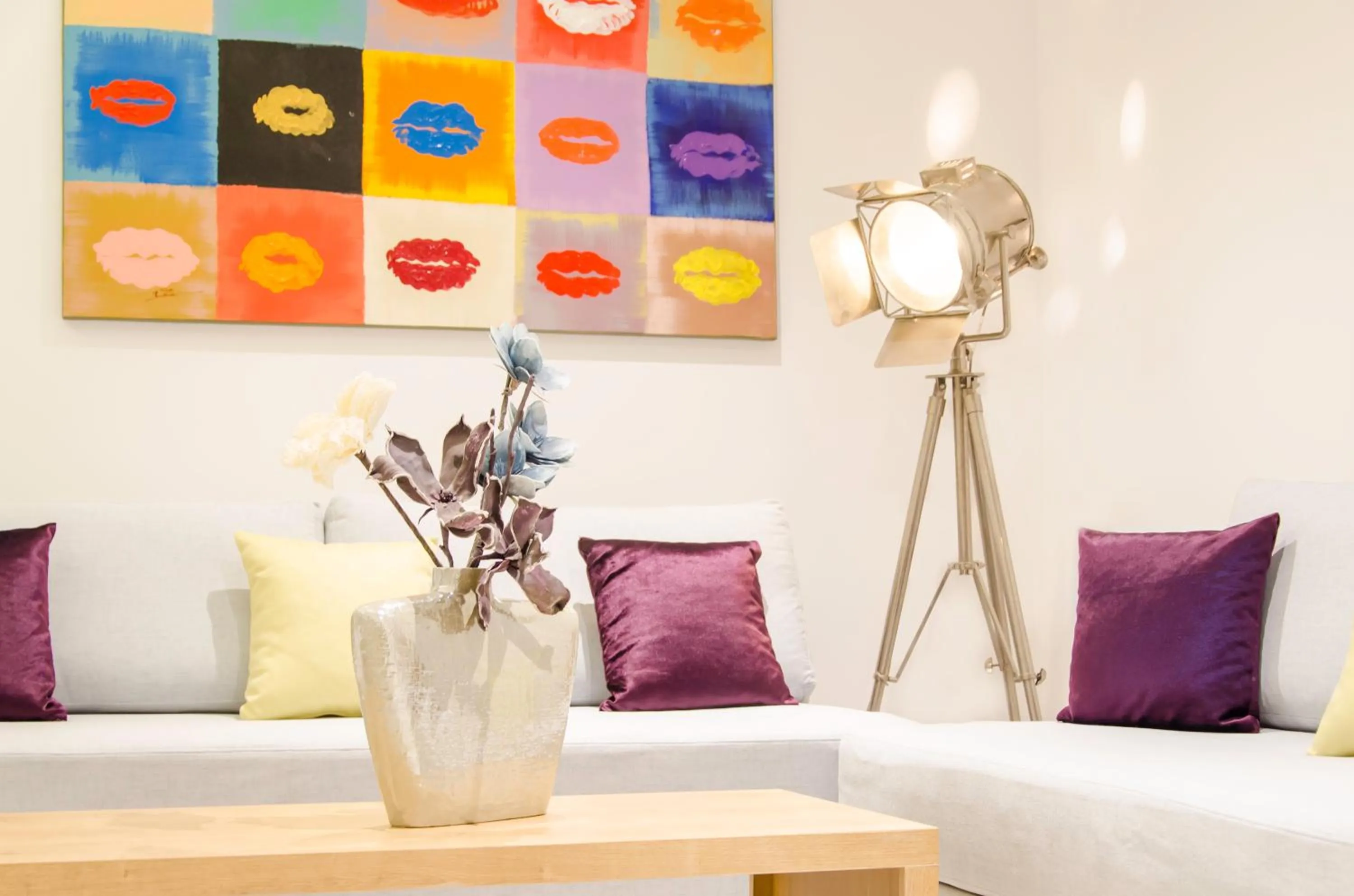 Bed in Talos Luxury Suites