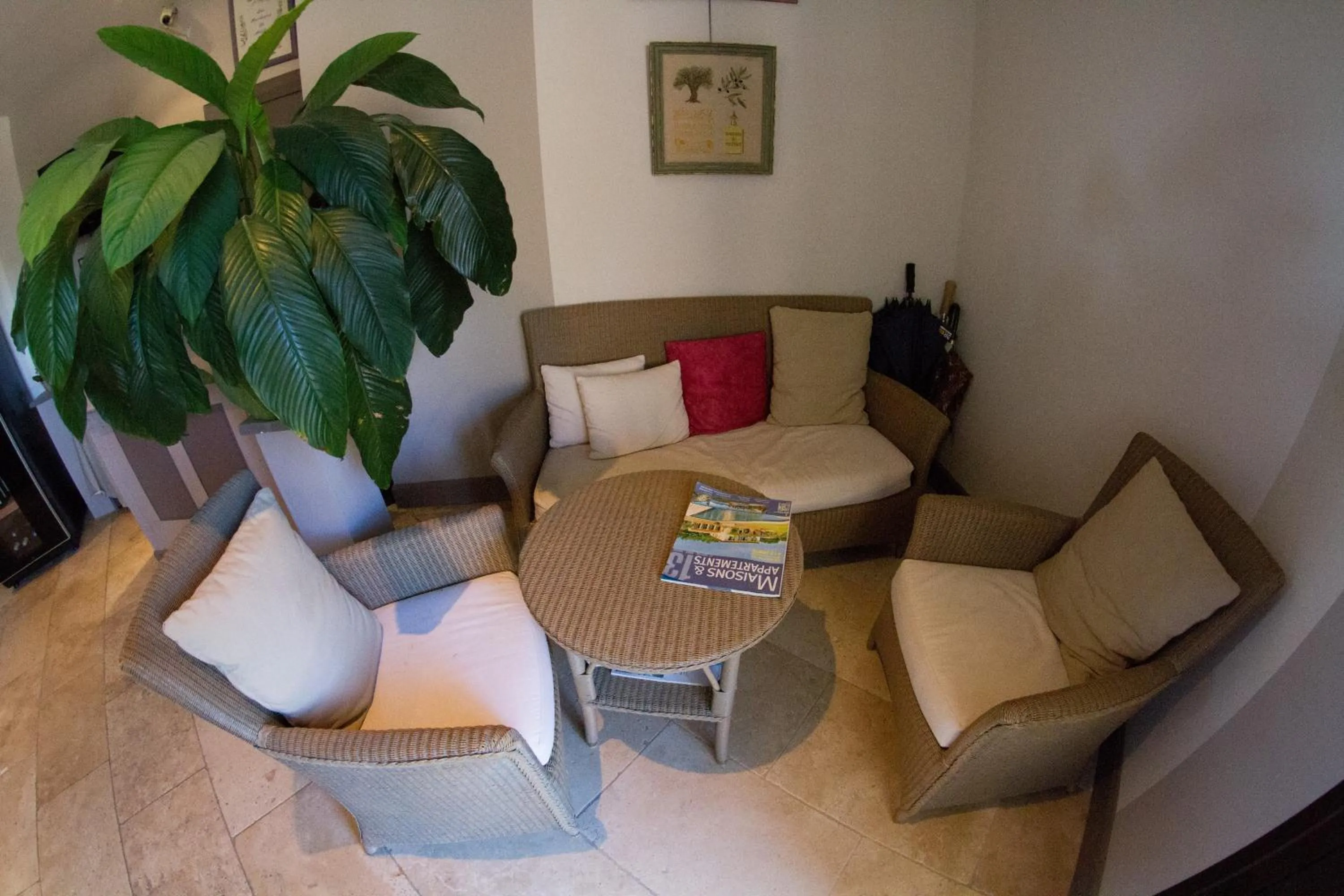 Lobby or reception in Les Résidences de Métifiot