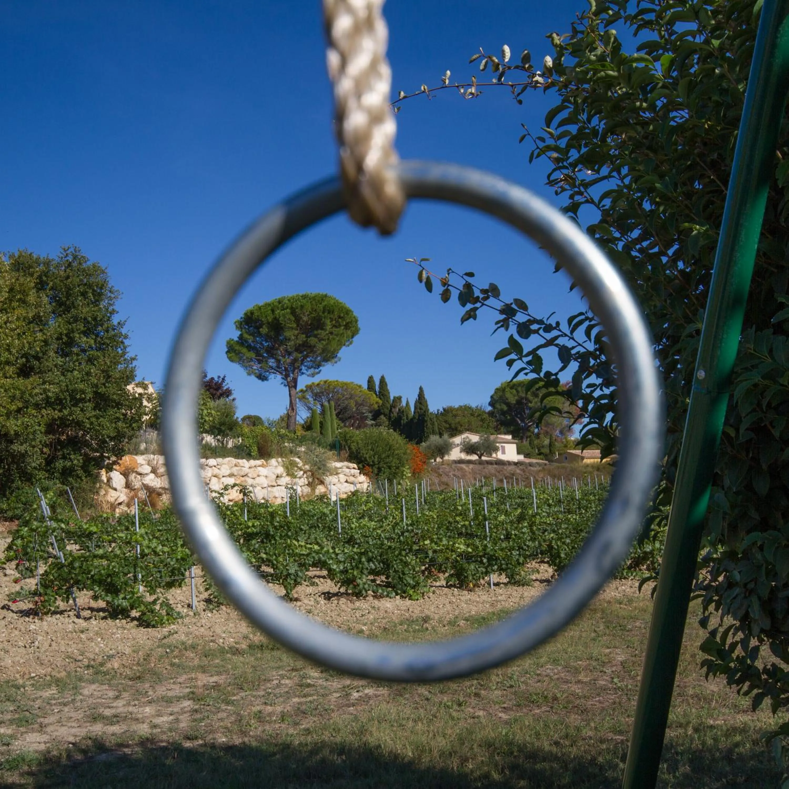 Children play ground in Les Résidences de Métifiot