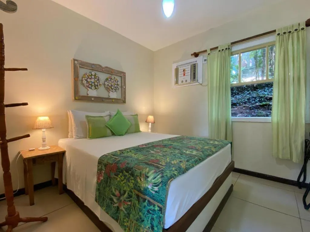 Bed in Pousada Recanto das Estrelas