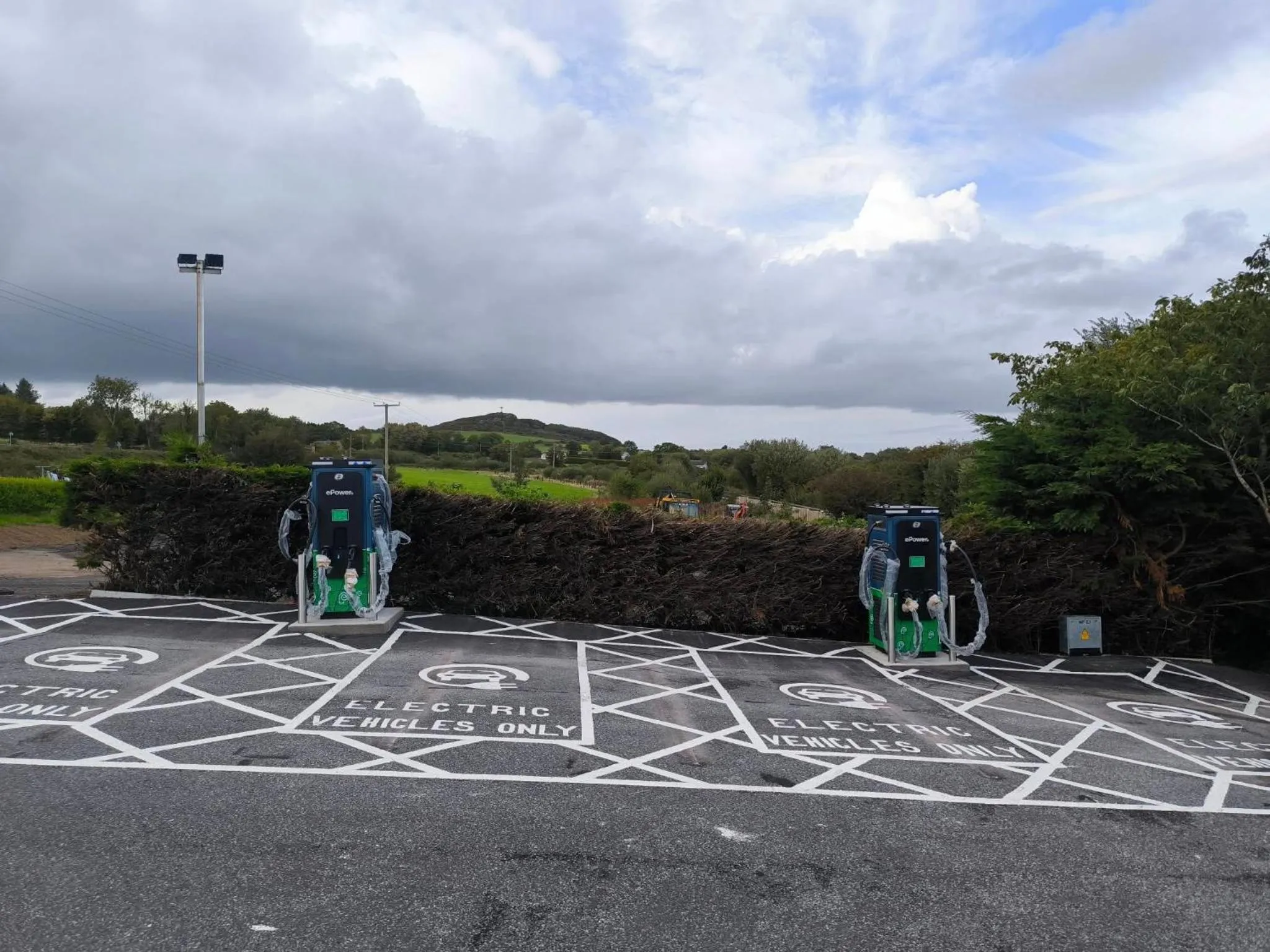 Parking in Rhu Glenn Hotel