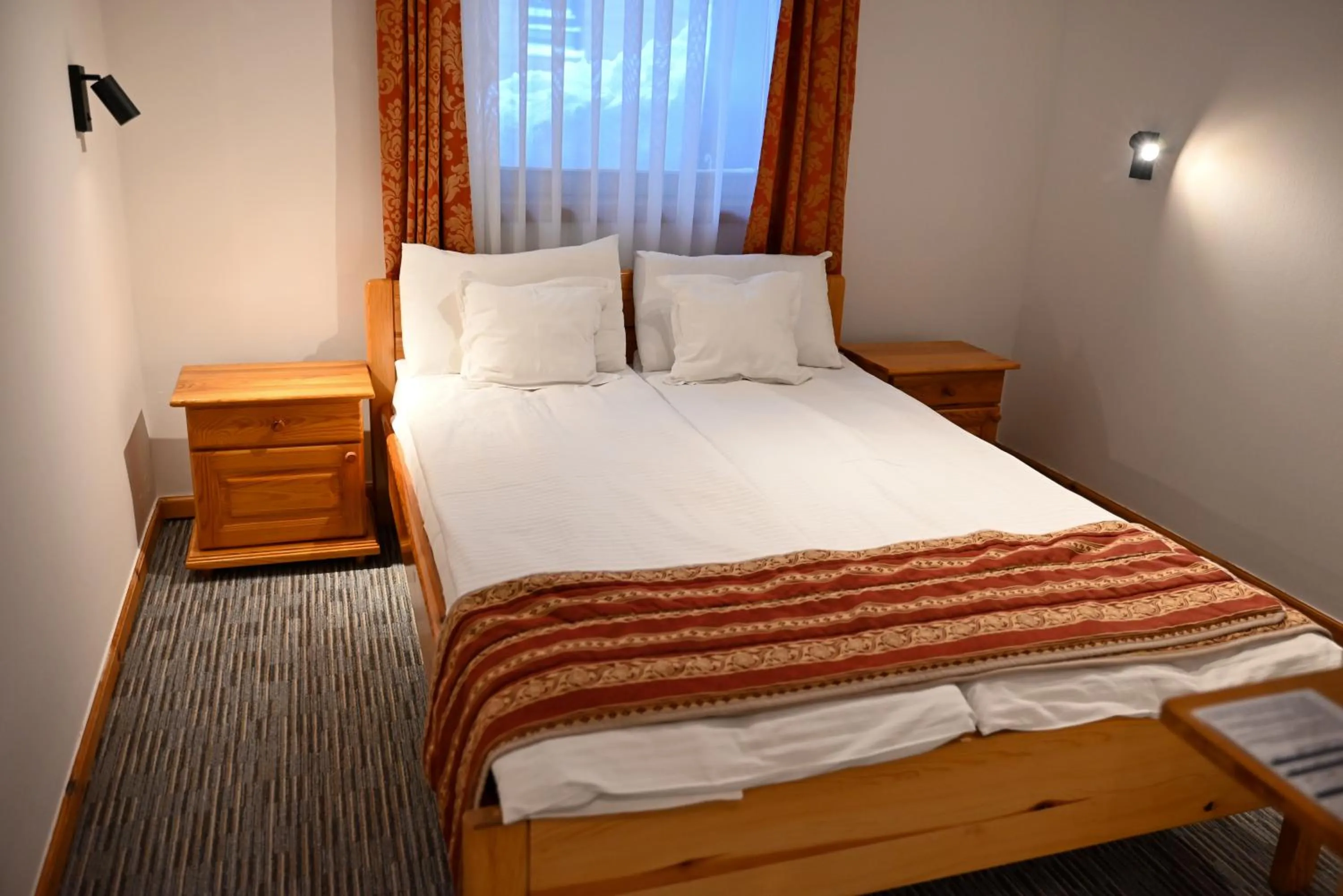 Bed in Hotel Kristal