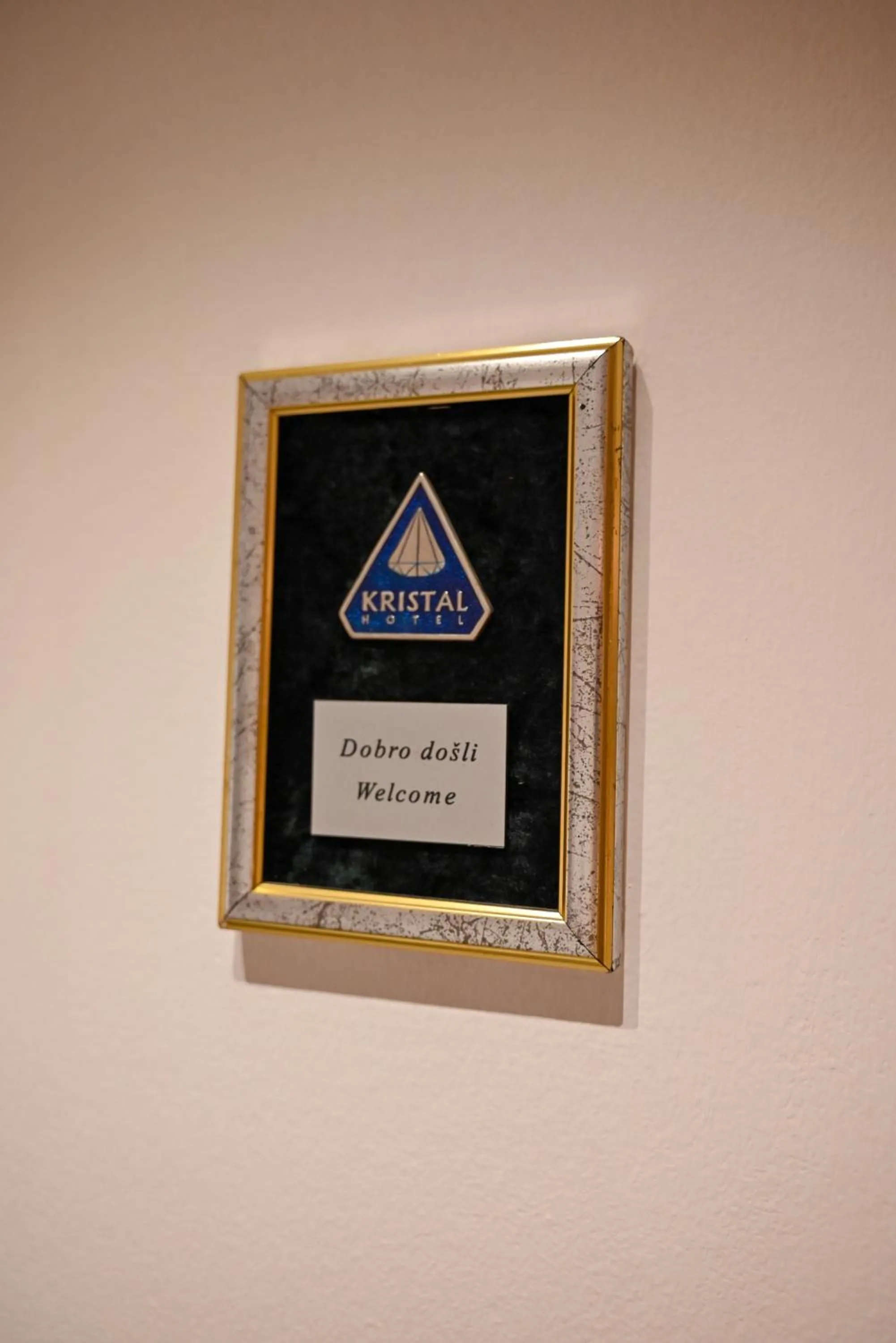 Logo/Certificate/Sign in Hotel Kristal